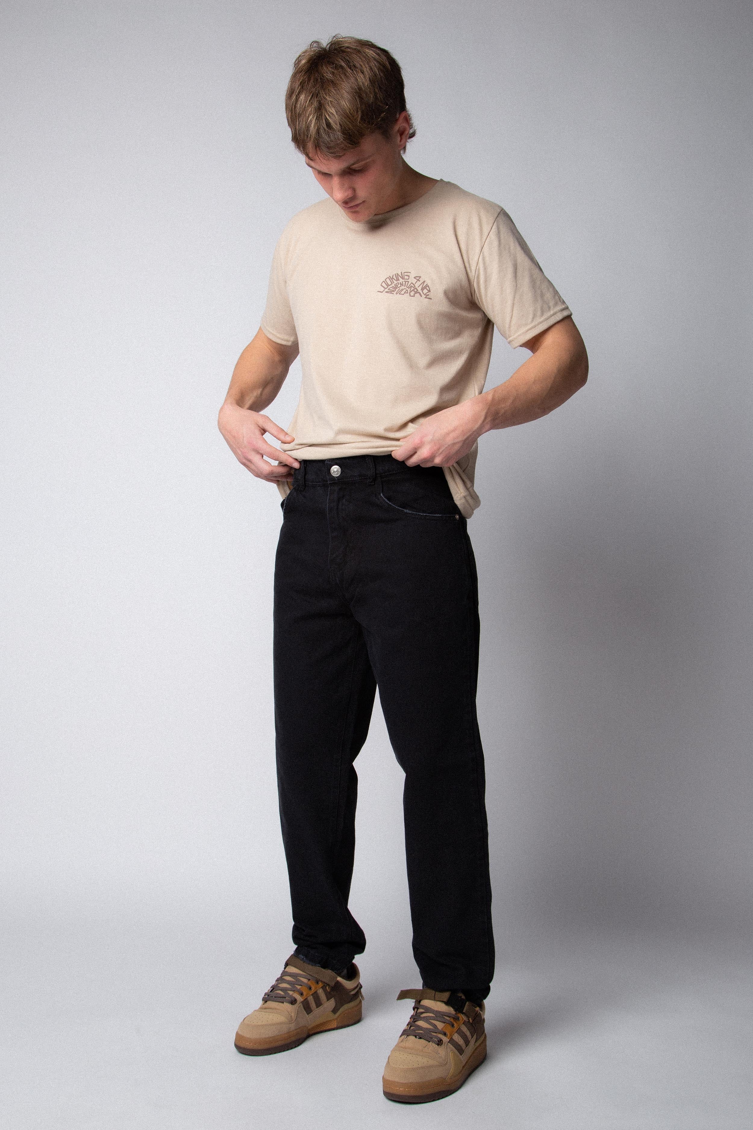 Jean Relaxed Taurus Black