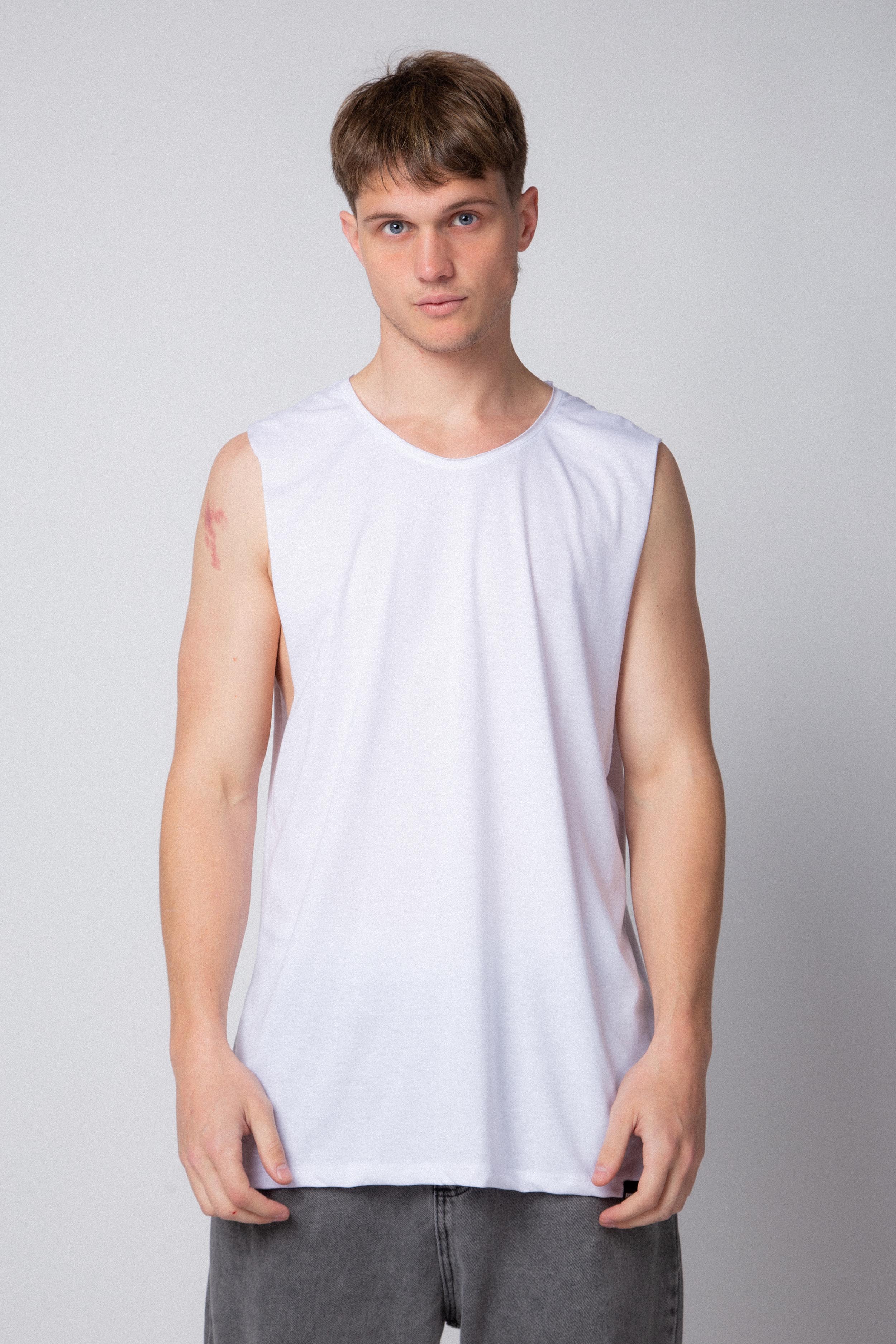 Musculosa Sudadera Dunne Blanca