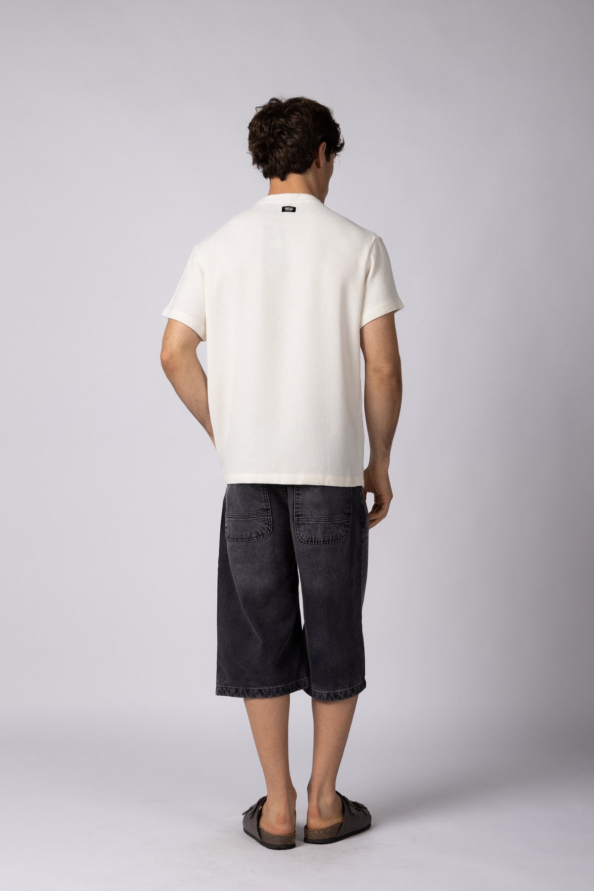 Remera Lino Giel Blanca