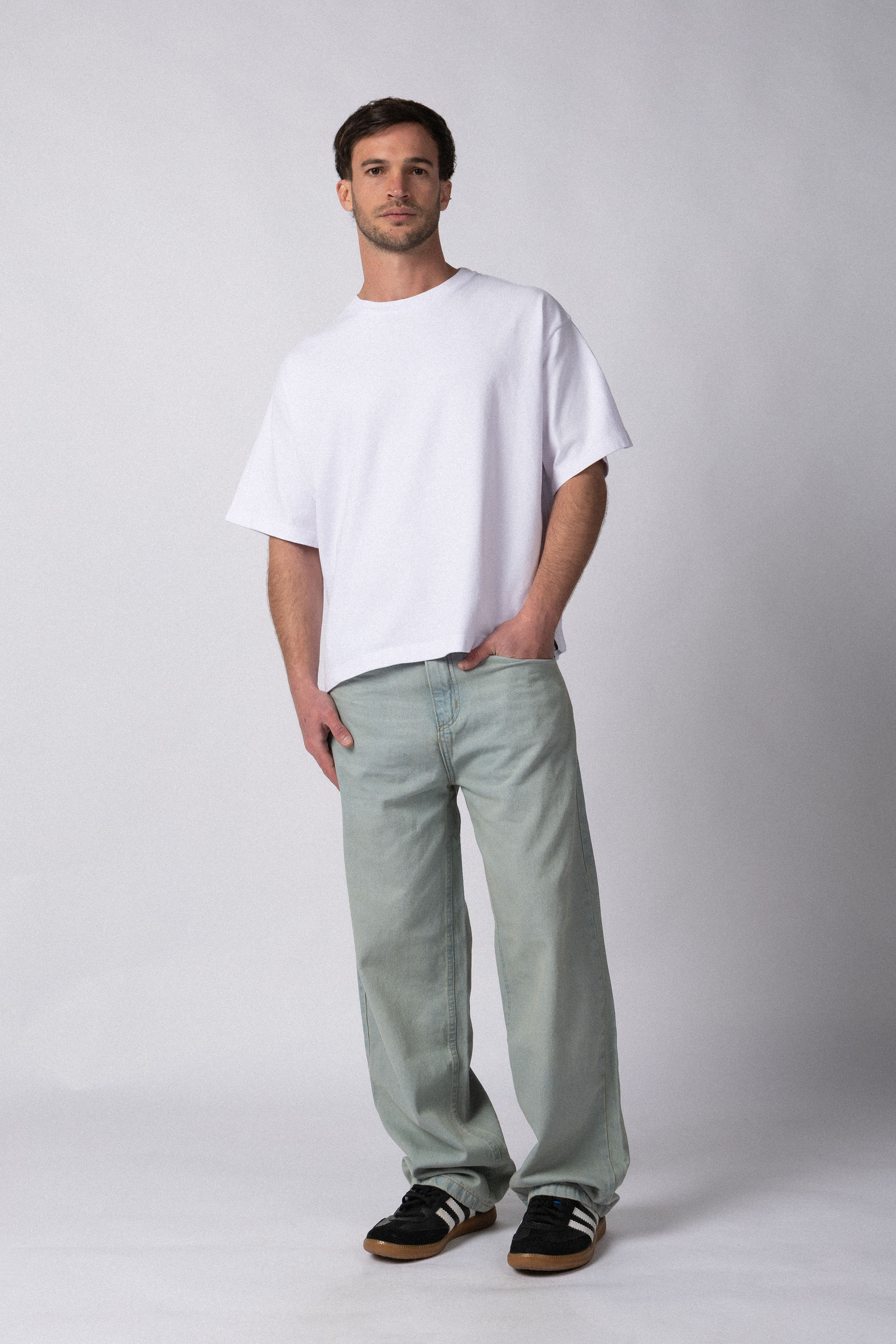 Remera Boxy Zac Blanca