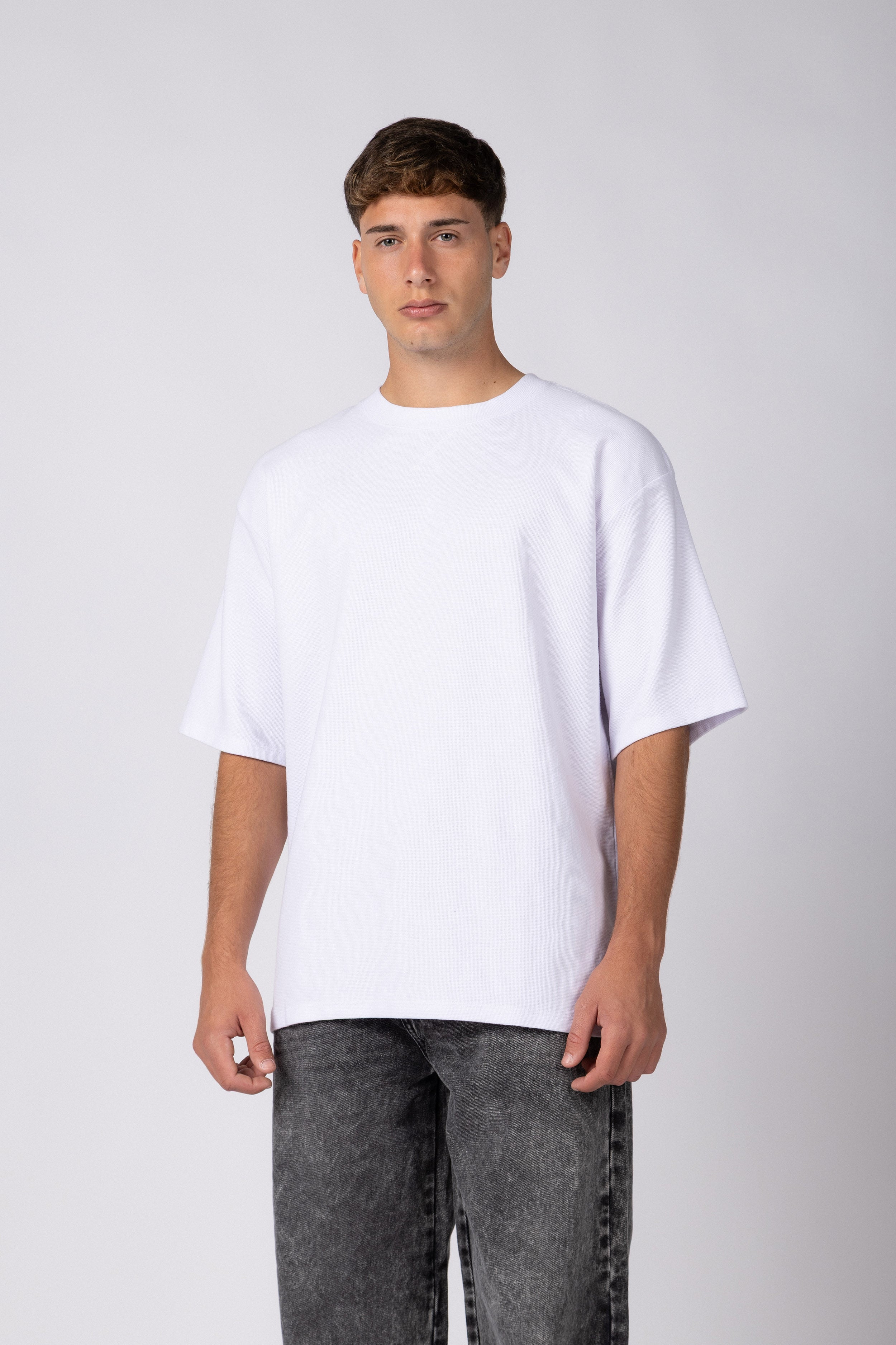 Remera Over Fylo Blanca