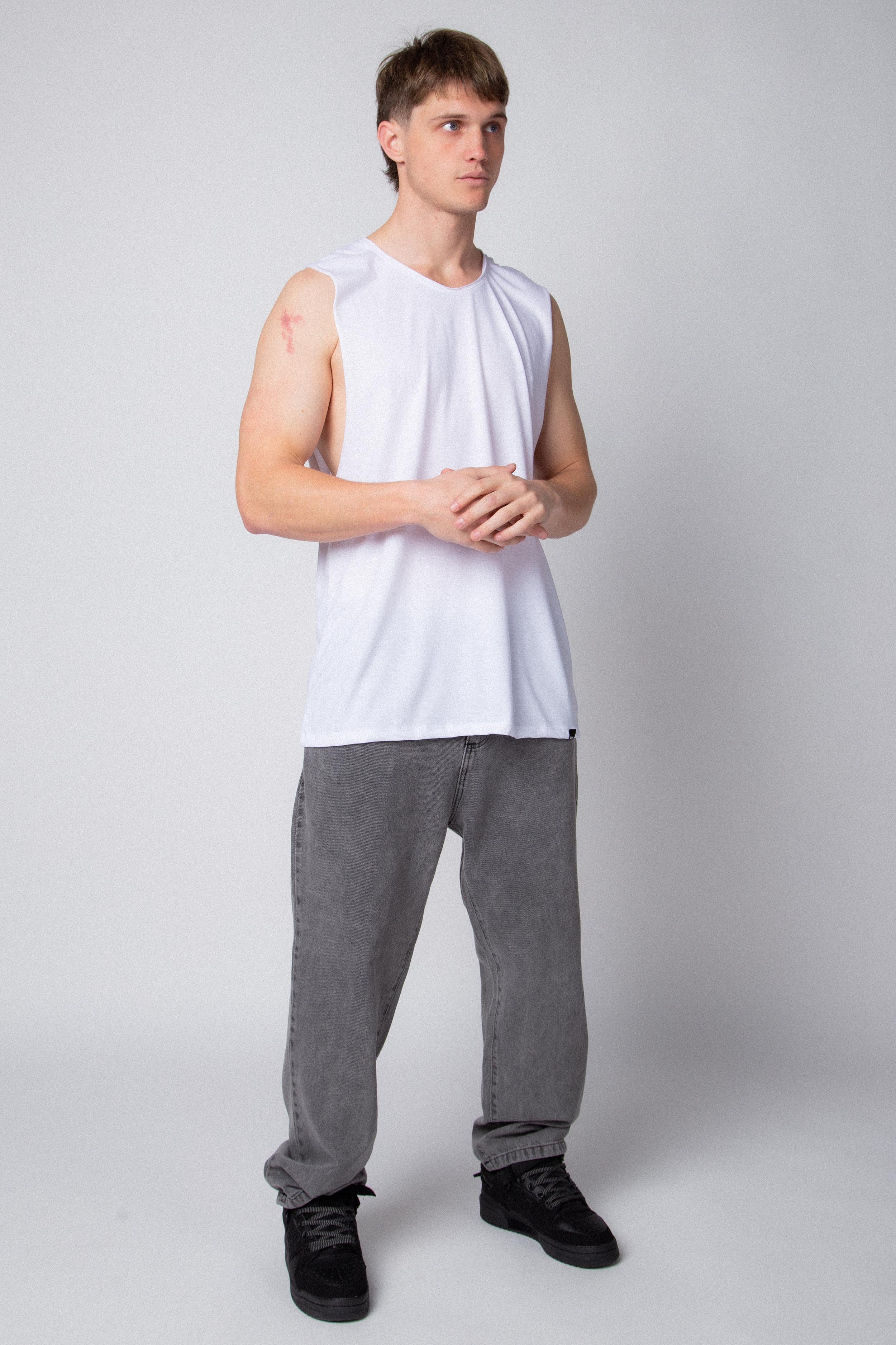 Musculosa Sudadera Dunne Blanca