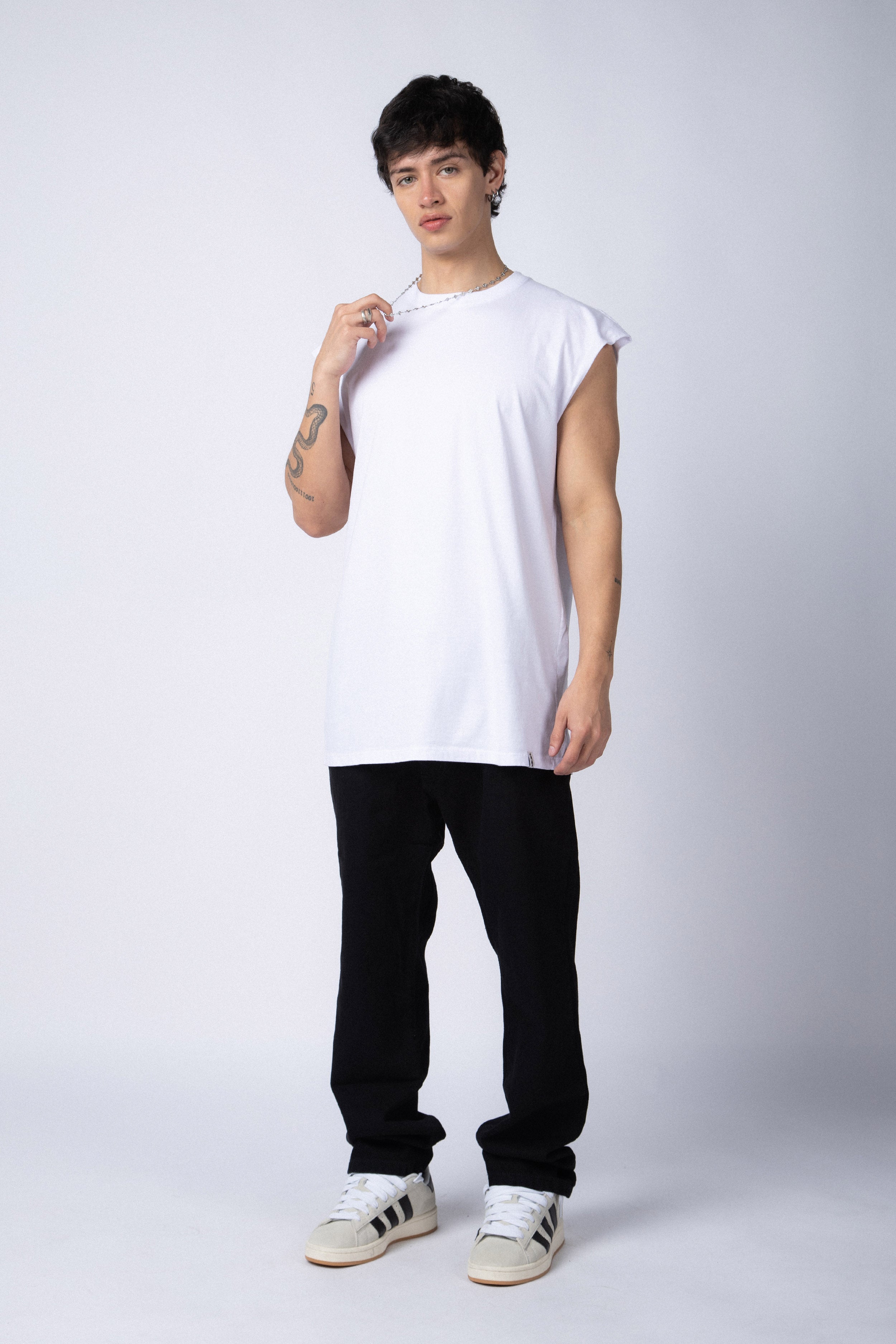 Musculosa Sudadera Blair Blanca