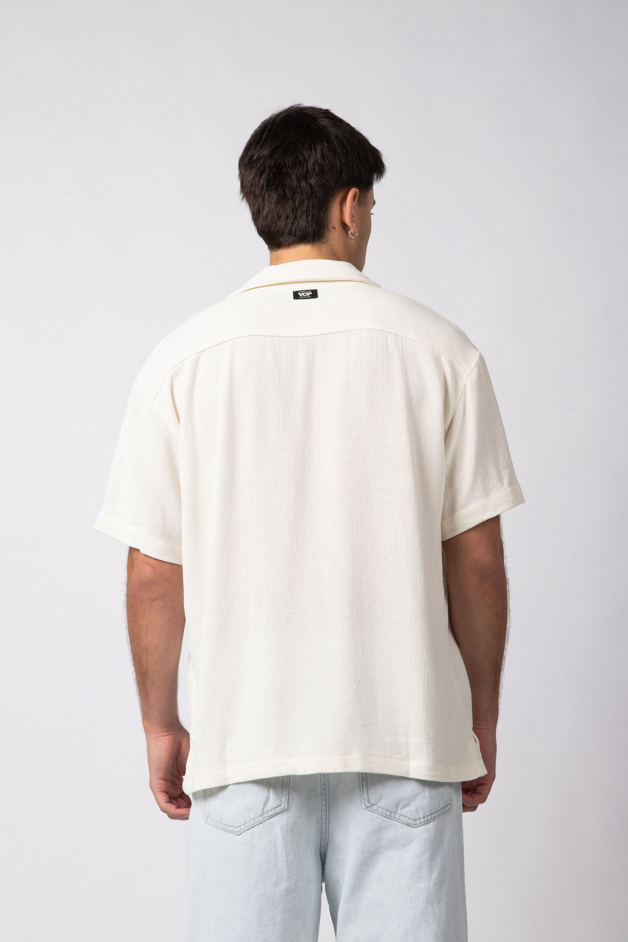 Camisa Manga Corta Lino Mont Blanca