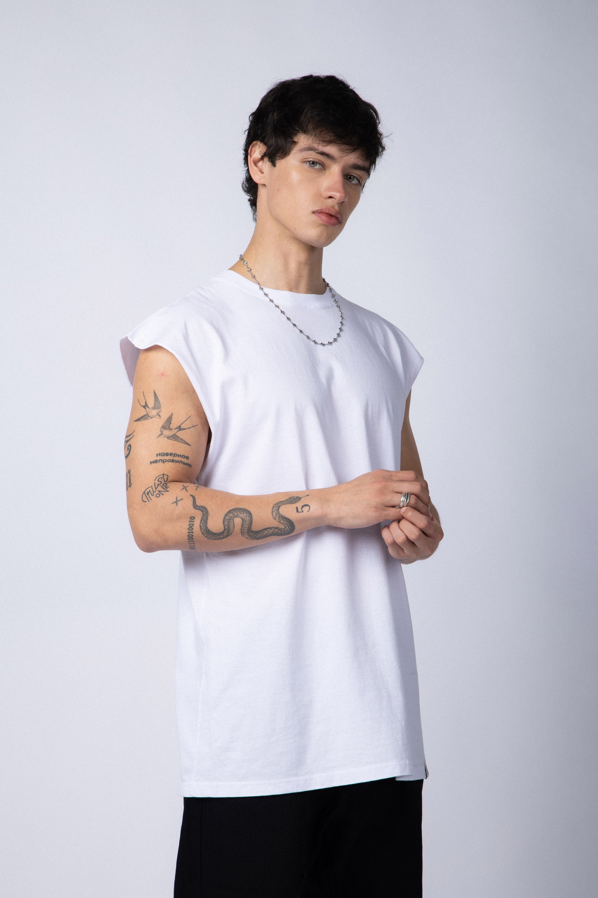 Musculosa Sudadera Blair Blanca