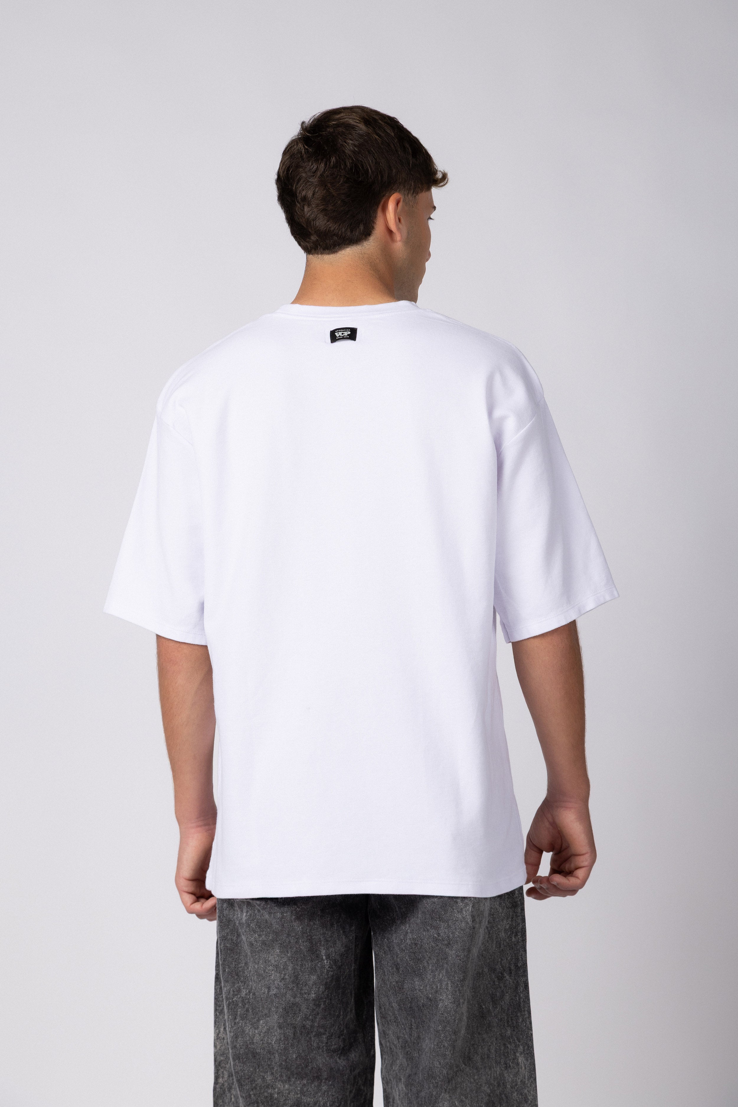 Remera Over Fylo Blanca
