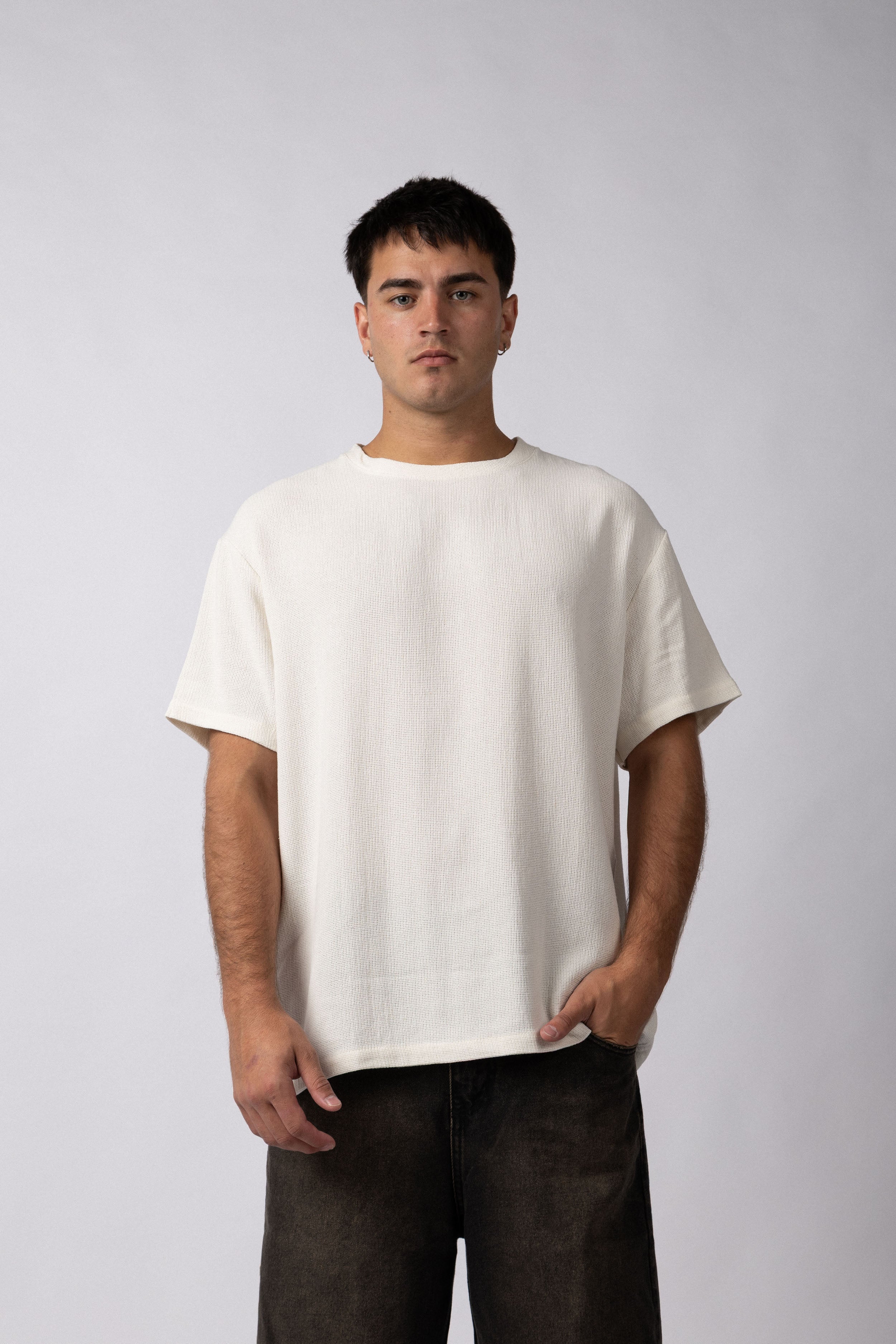 Remera Lino Sid Blanca