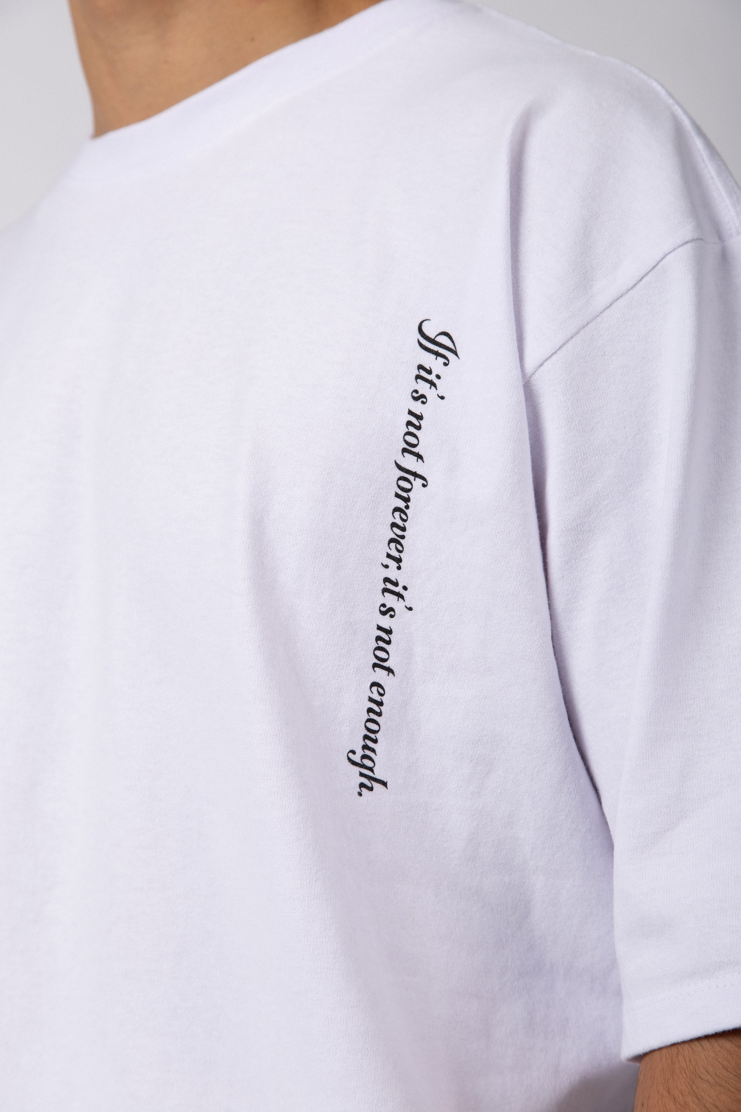 Remera Over Rhy Bling Blanca