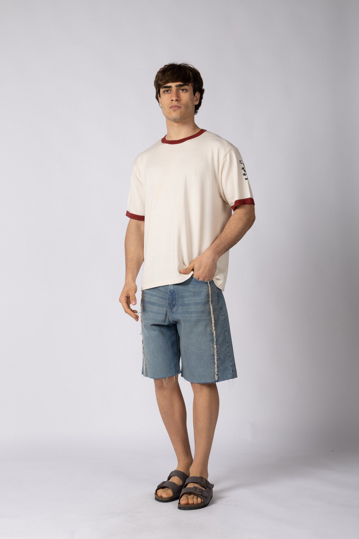 Remera Tejida Griffin Bordo
