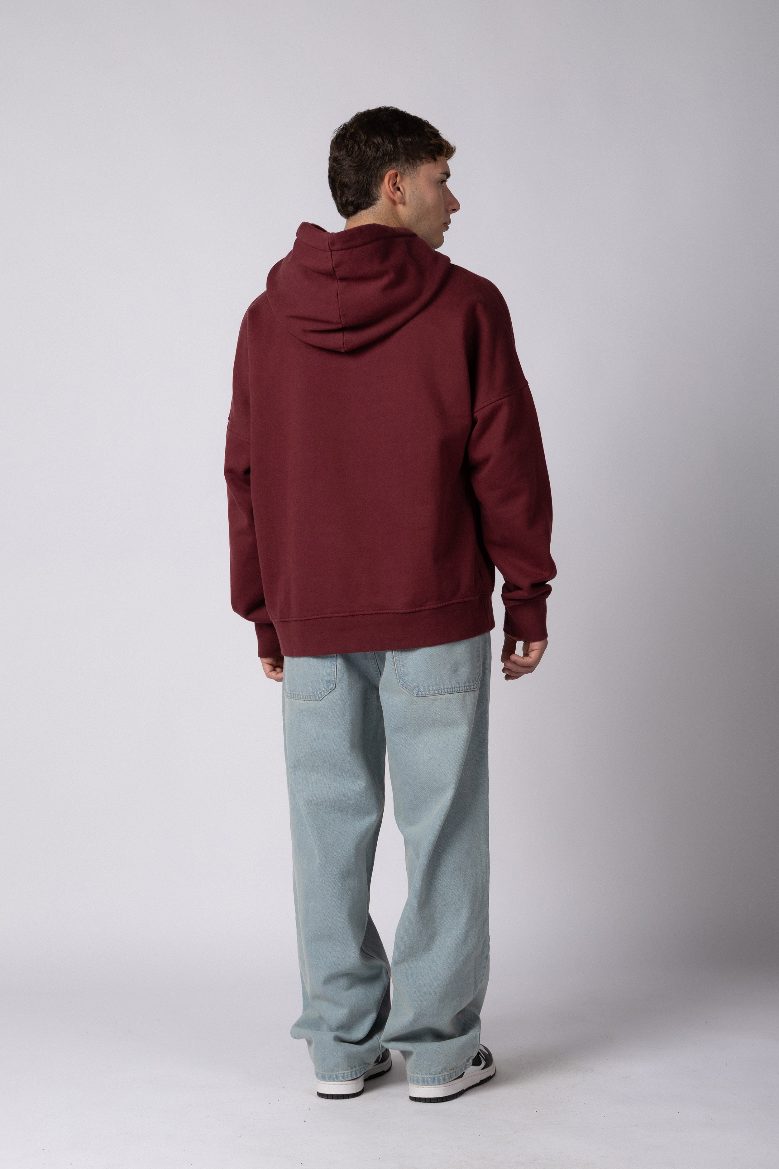 Buzo Canguro Orza Bordo