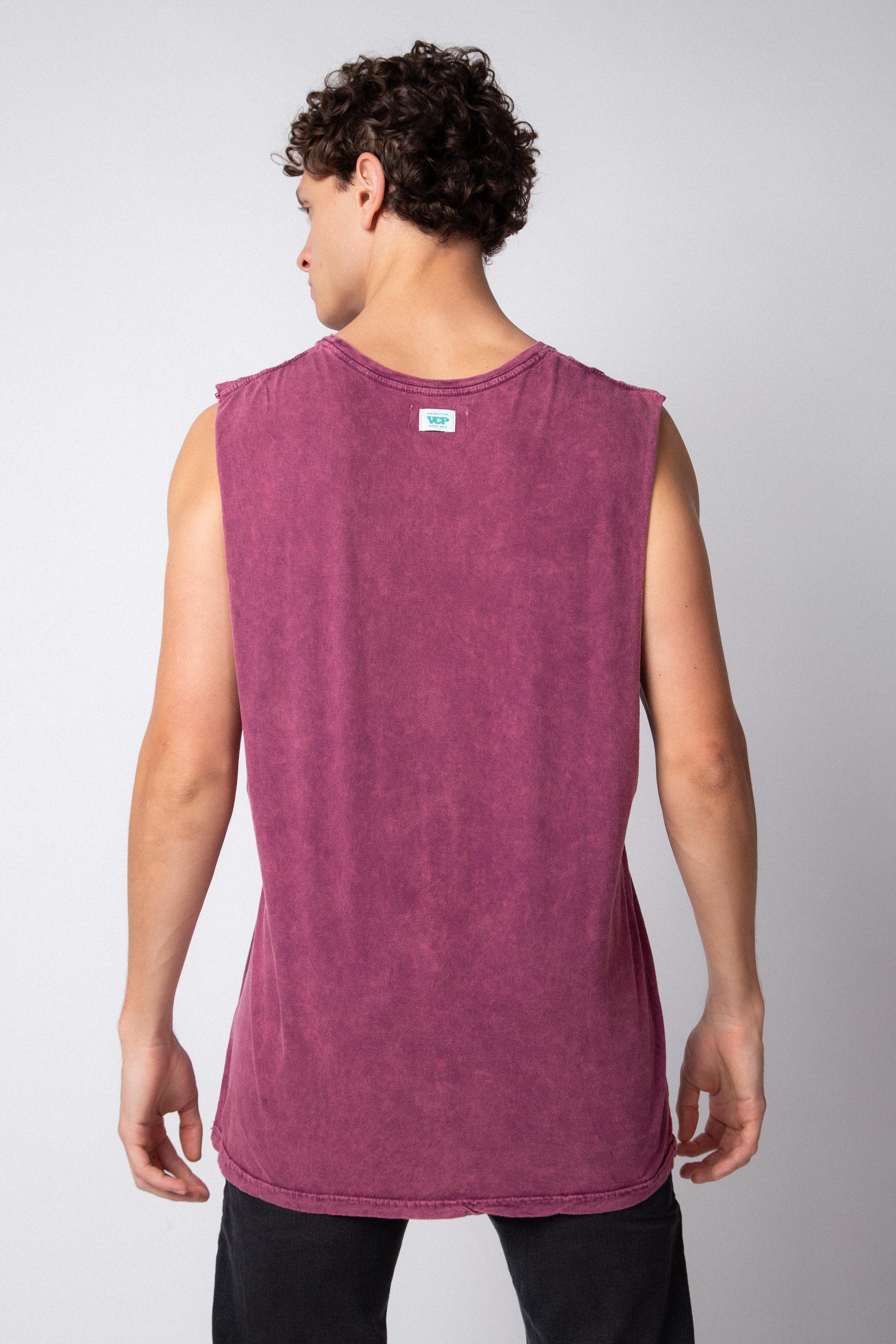 Musculosa Sudadera Vulf Bordo