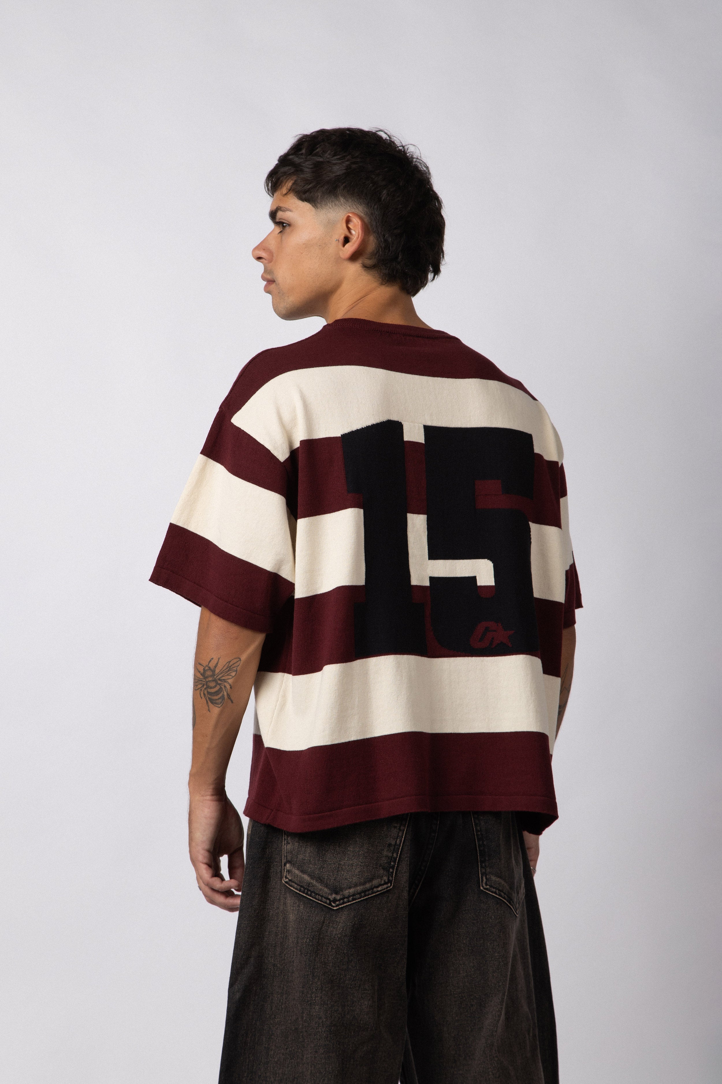 Remera Tejida Quince Bordo