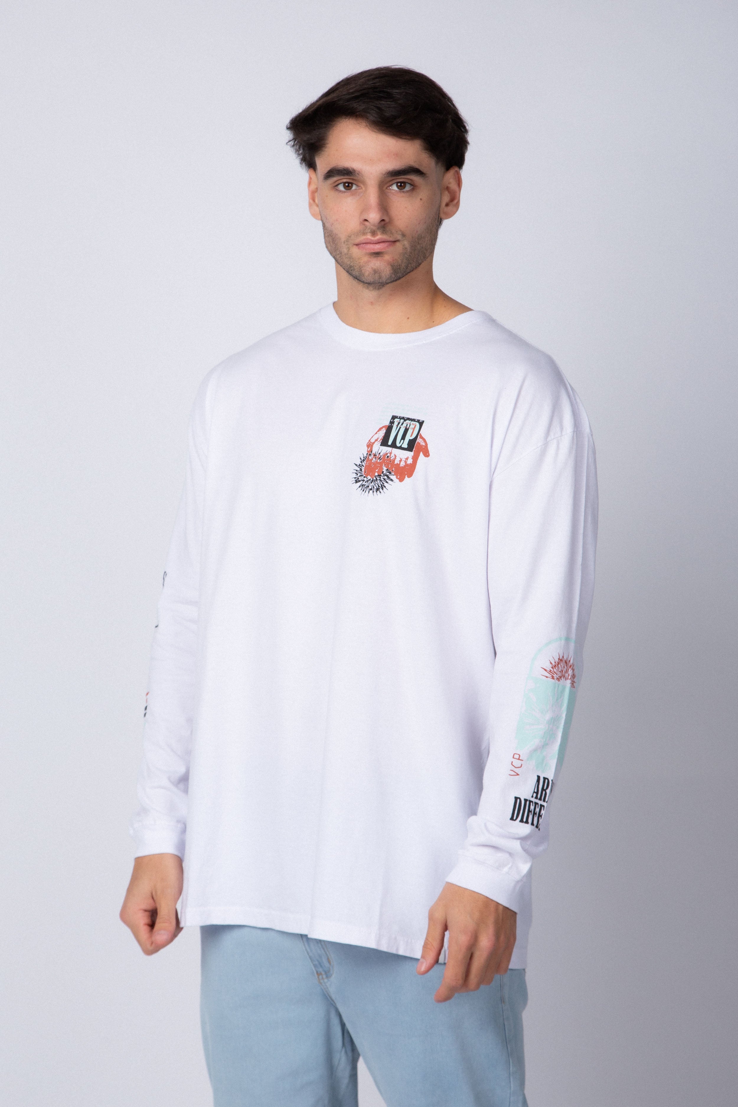 Remera Manga Larga Bright Blanca