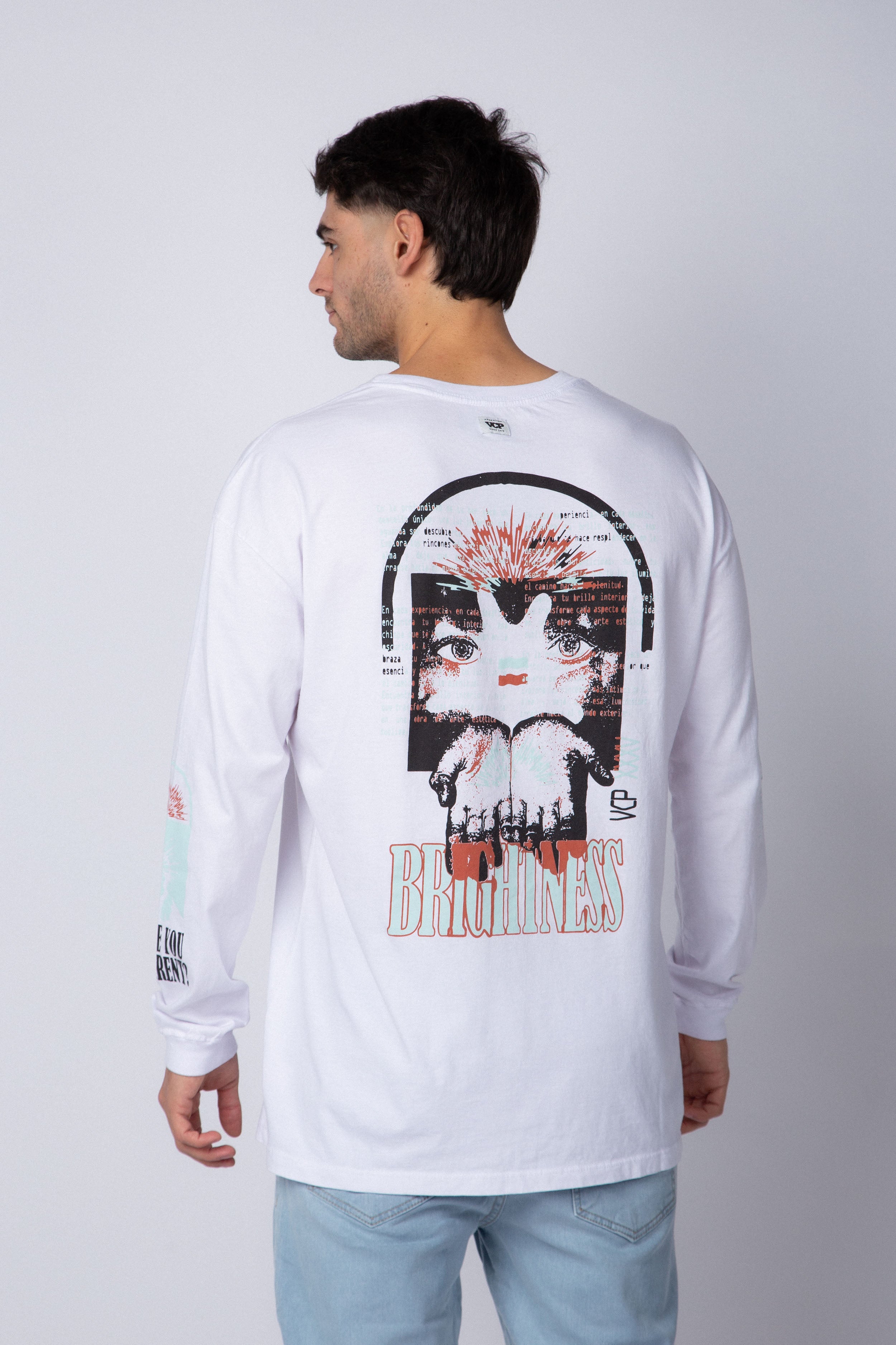 Remera Manga Larga Bright Blanca