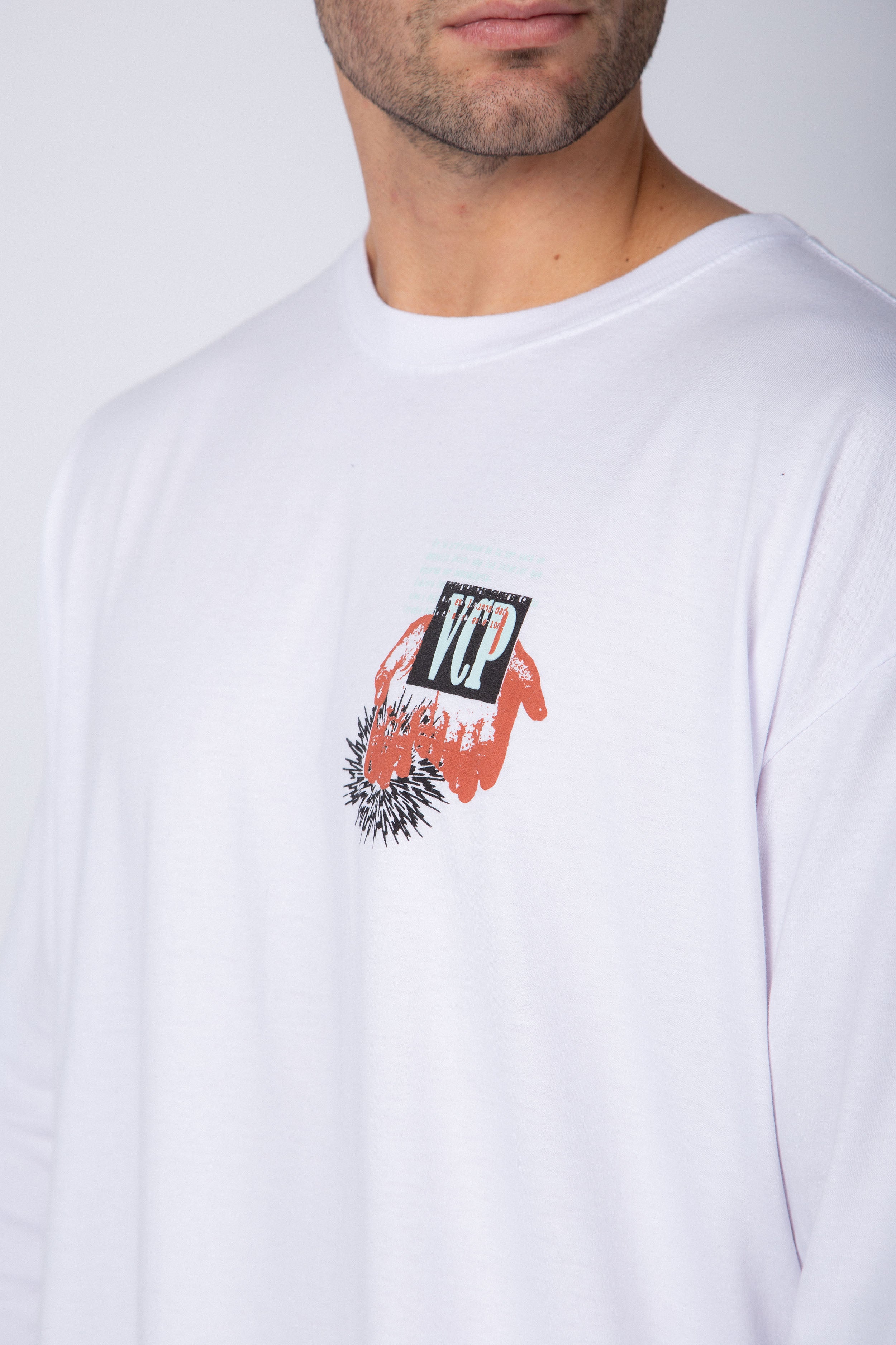 Remera Manga Larga Bright Blanca