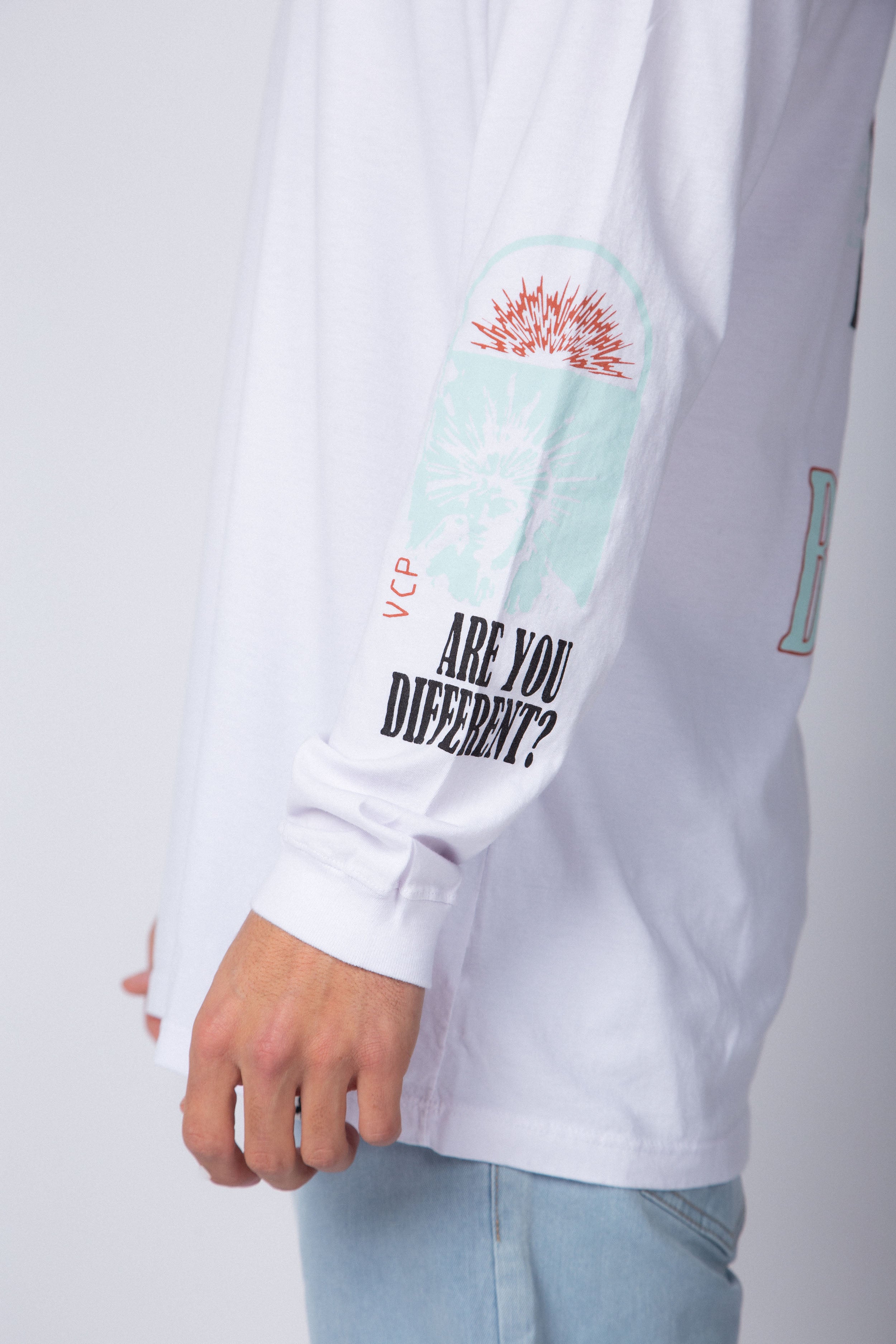 Remera Manga Larga Bright Blanca