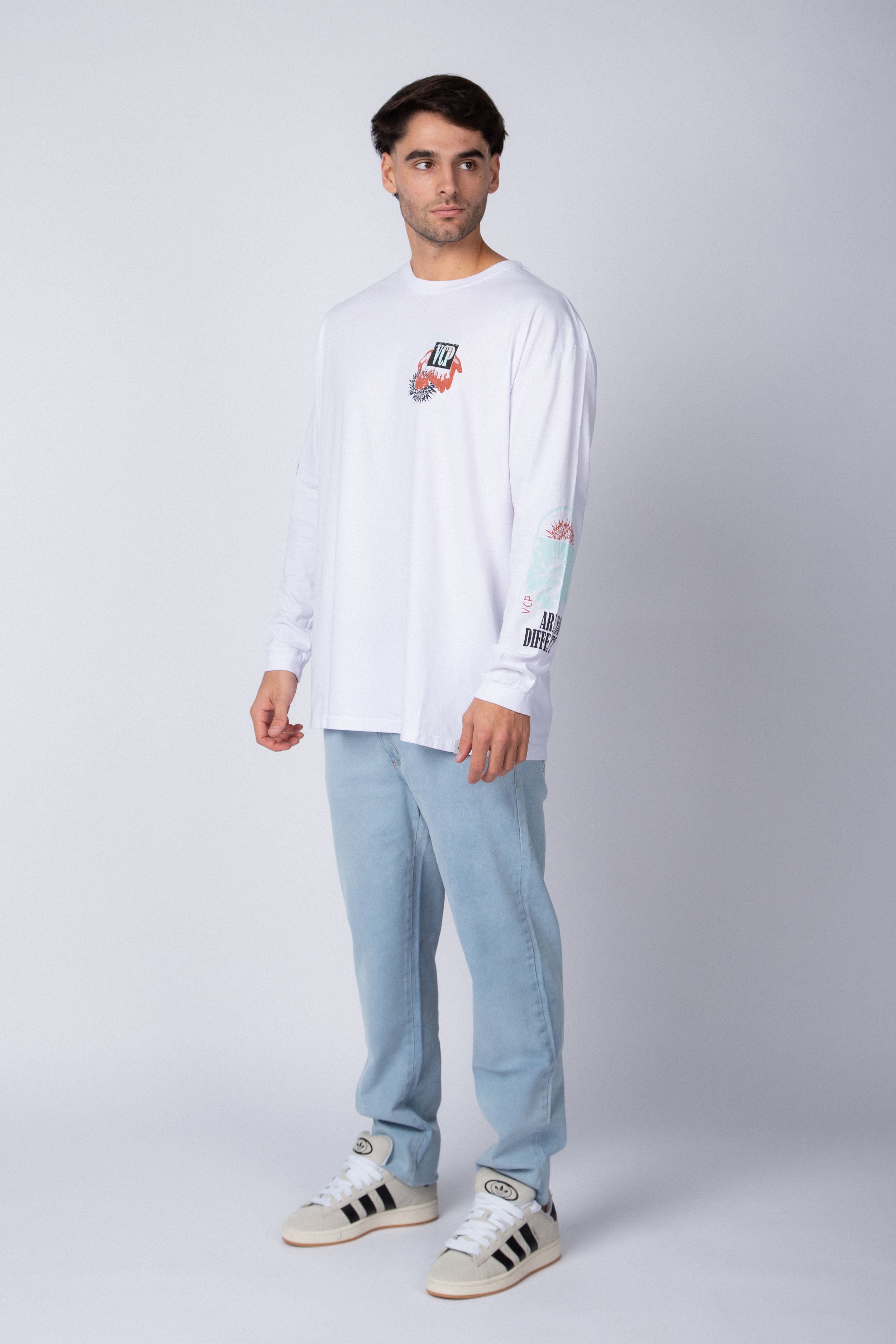 Remera Manga Larga Bright Blanca