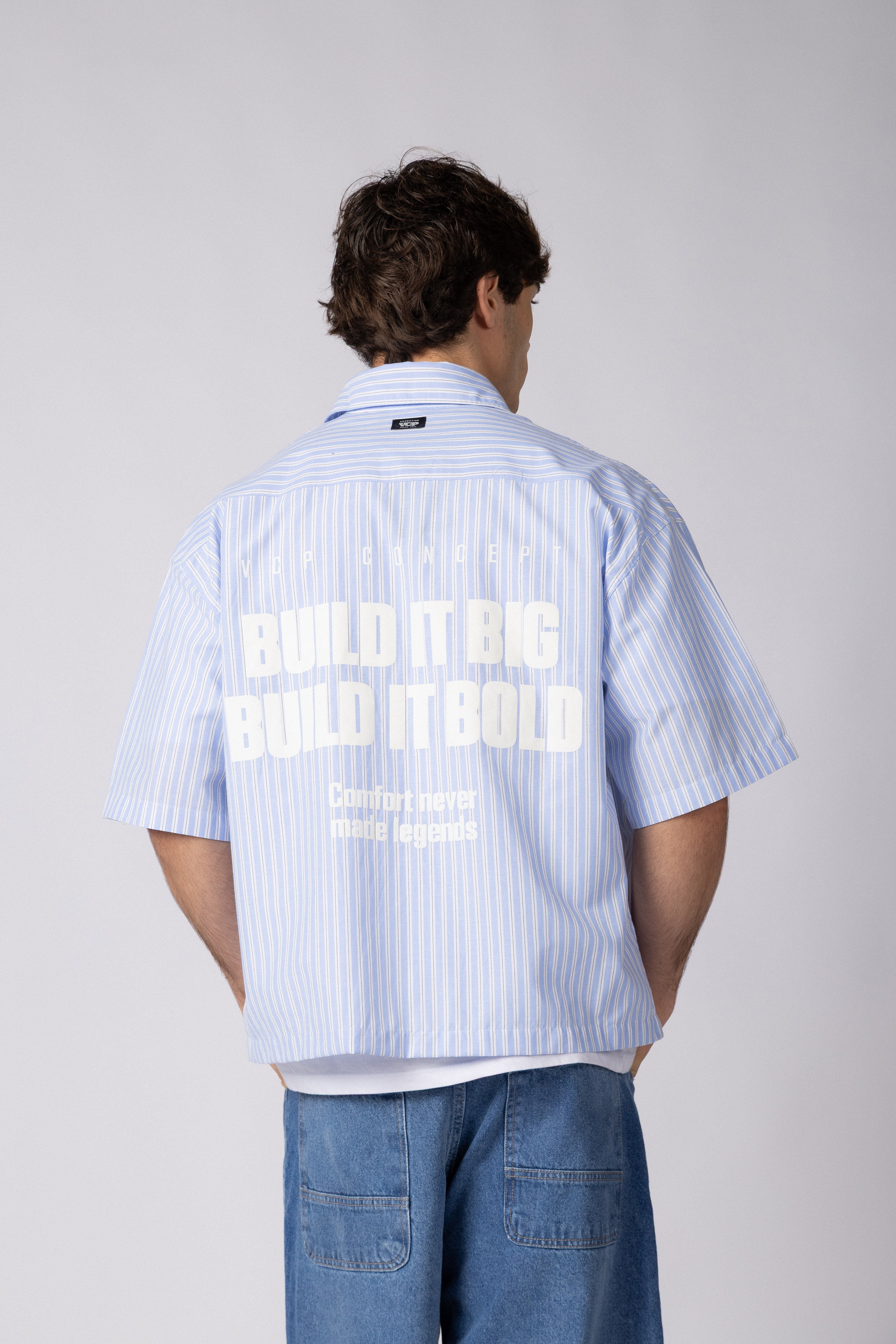 Camisa Manga Corta Jyx Build Cloud