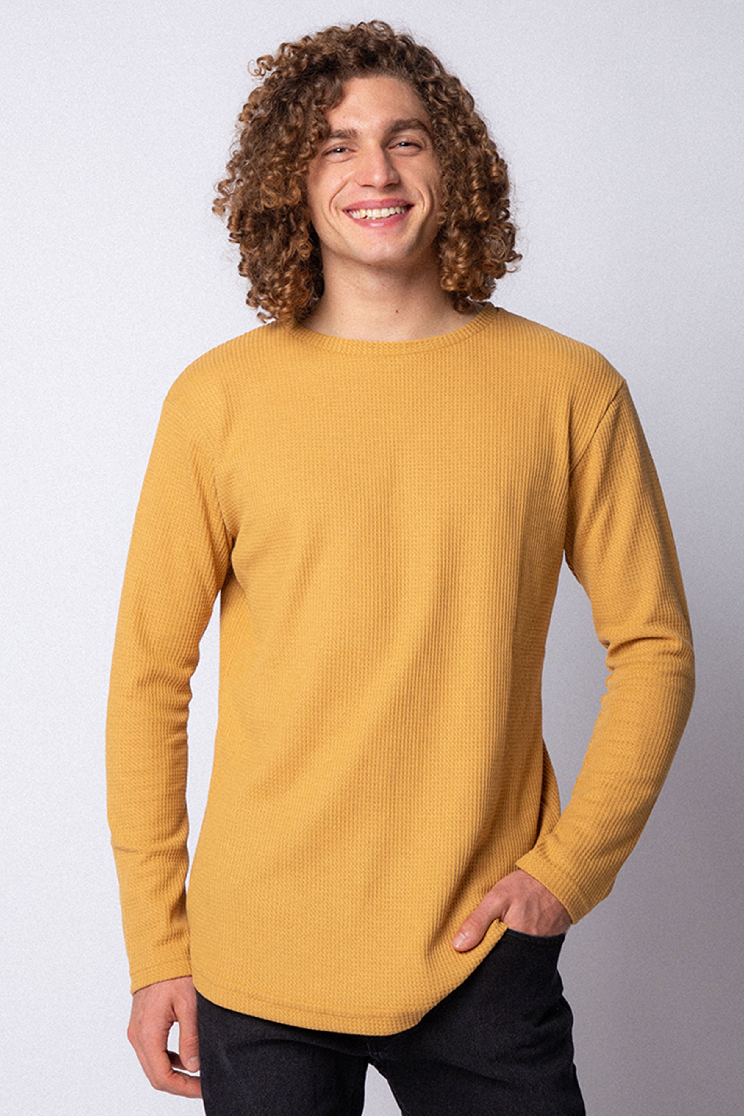 Buzo Long-Fit Charly Mostaza