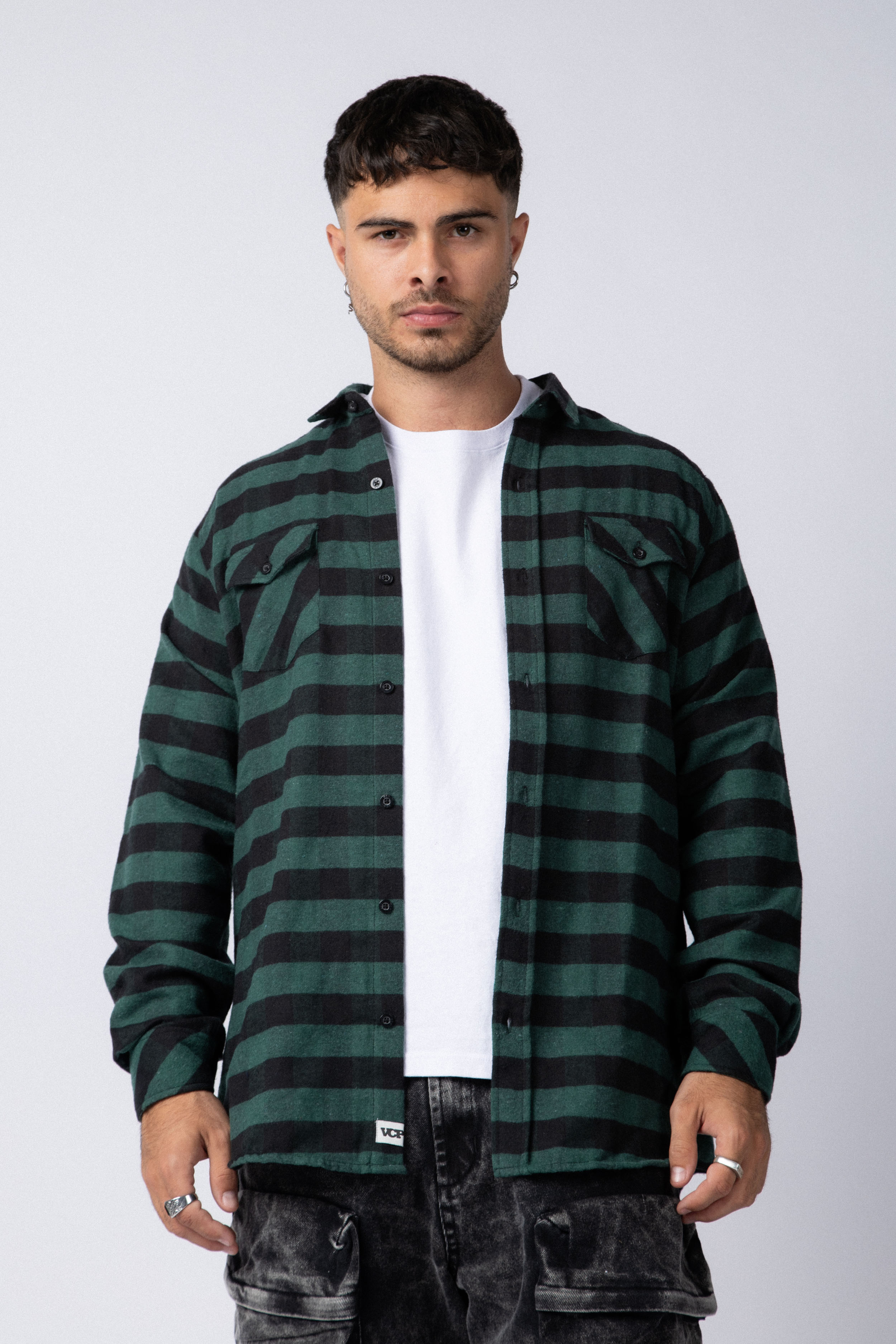 Camisa Manga Larga Hasselt Militar