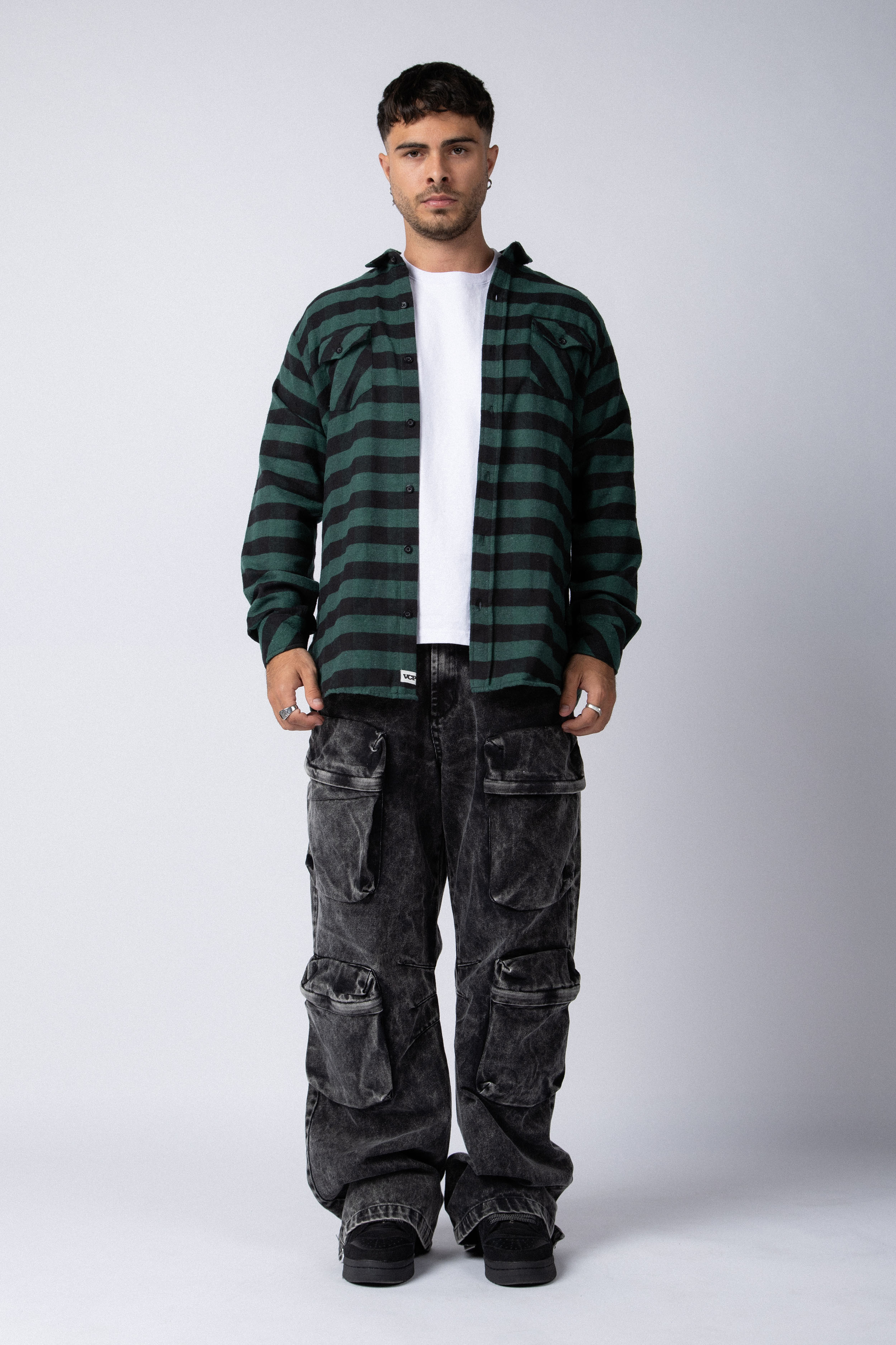 Camisa Manga Larga Hasselt Militar