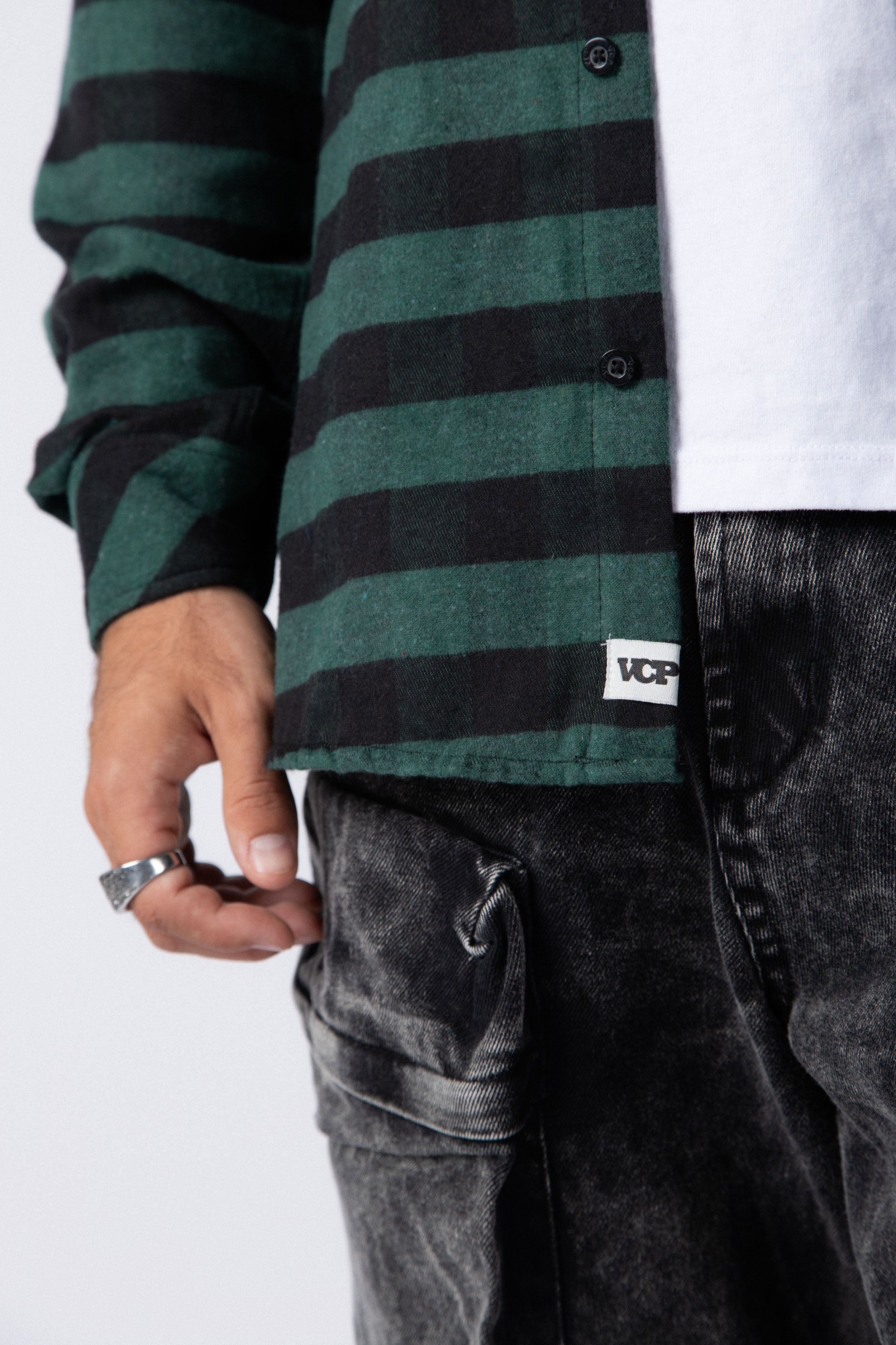 Camisa Manga Larga Hasselt Militar