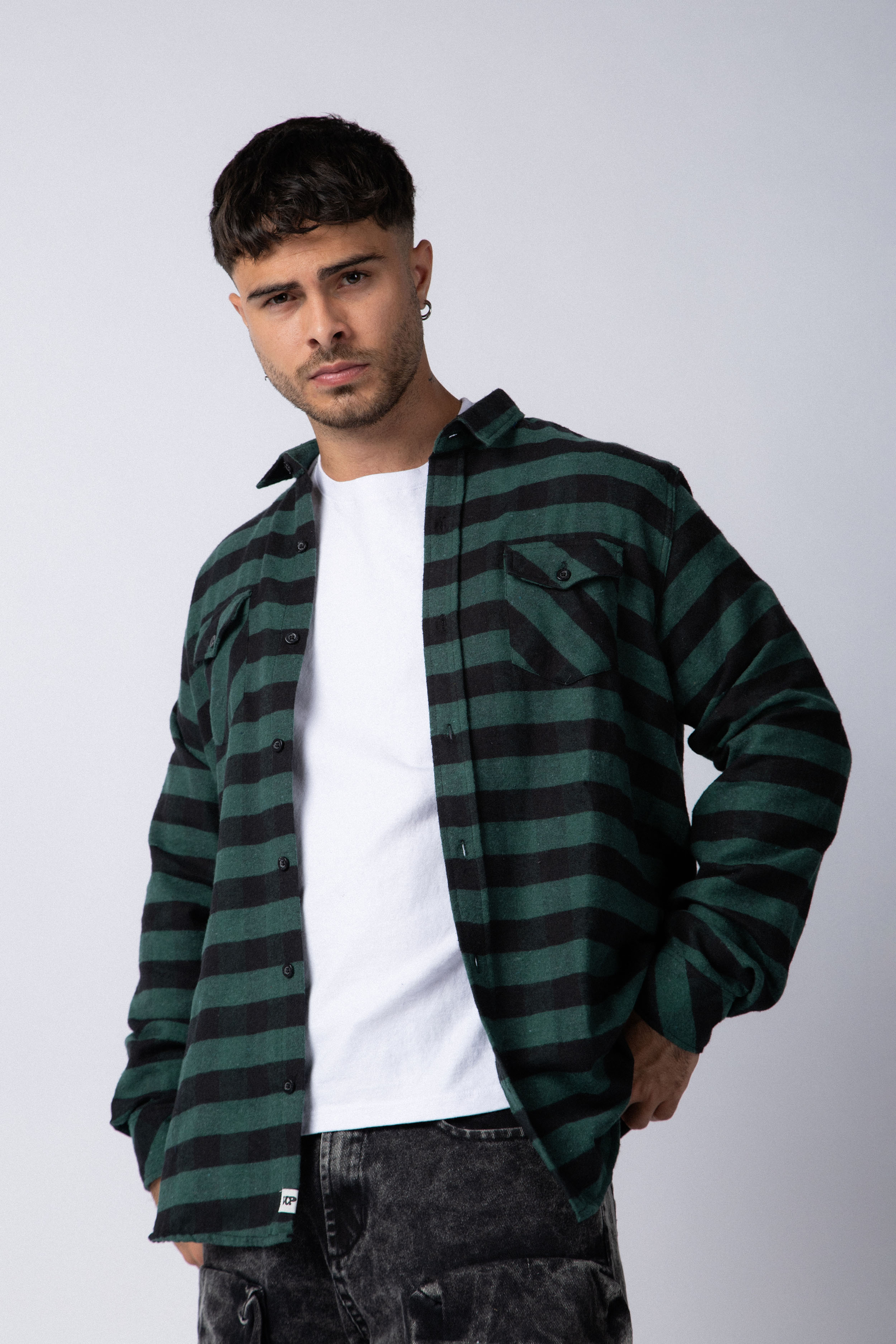 Camisa Manga Larga Hasselt Militar