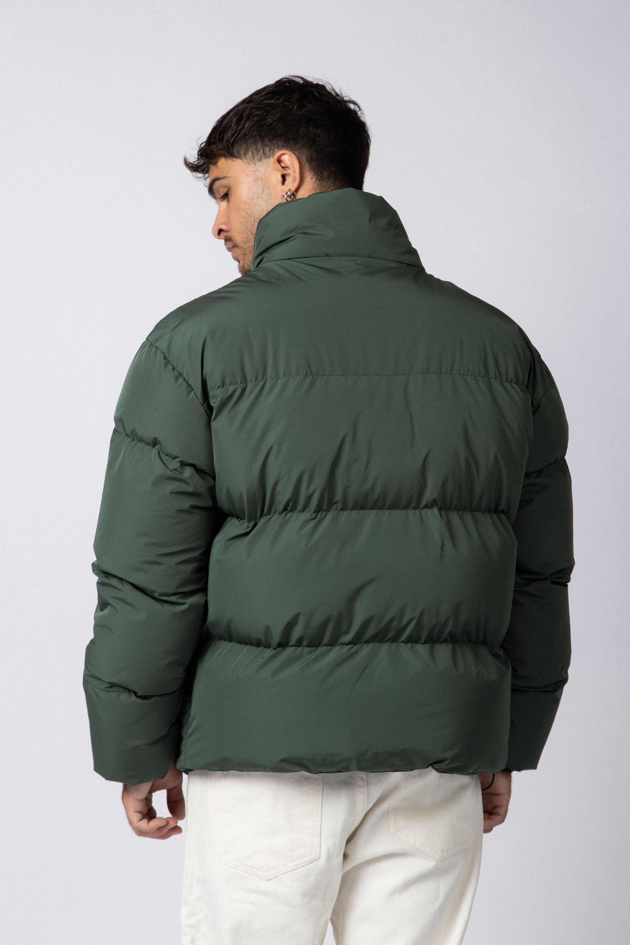 Campera Puffer Cronos Militar