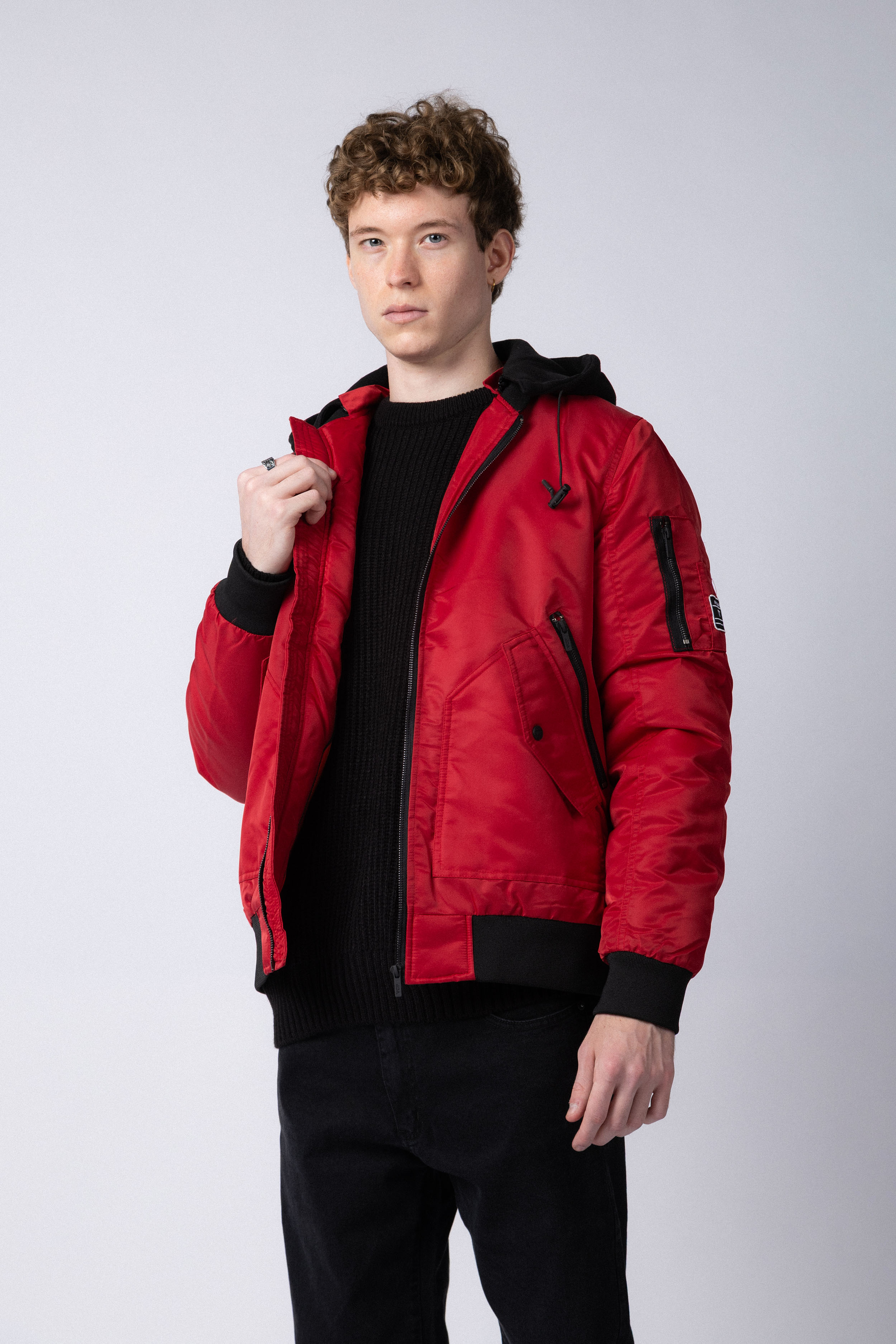 Campera Bomber Nash Bordo