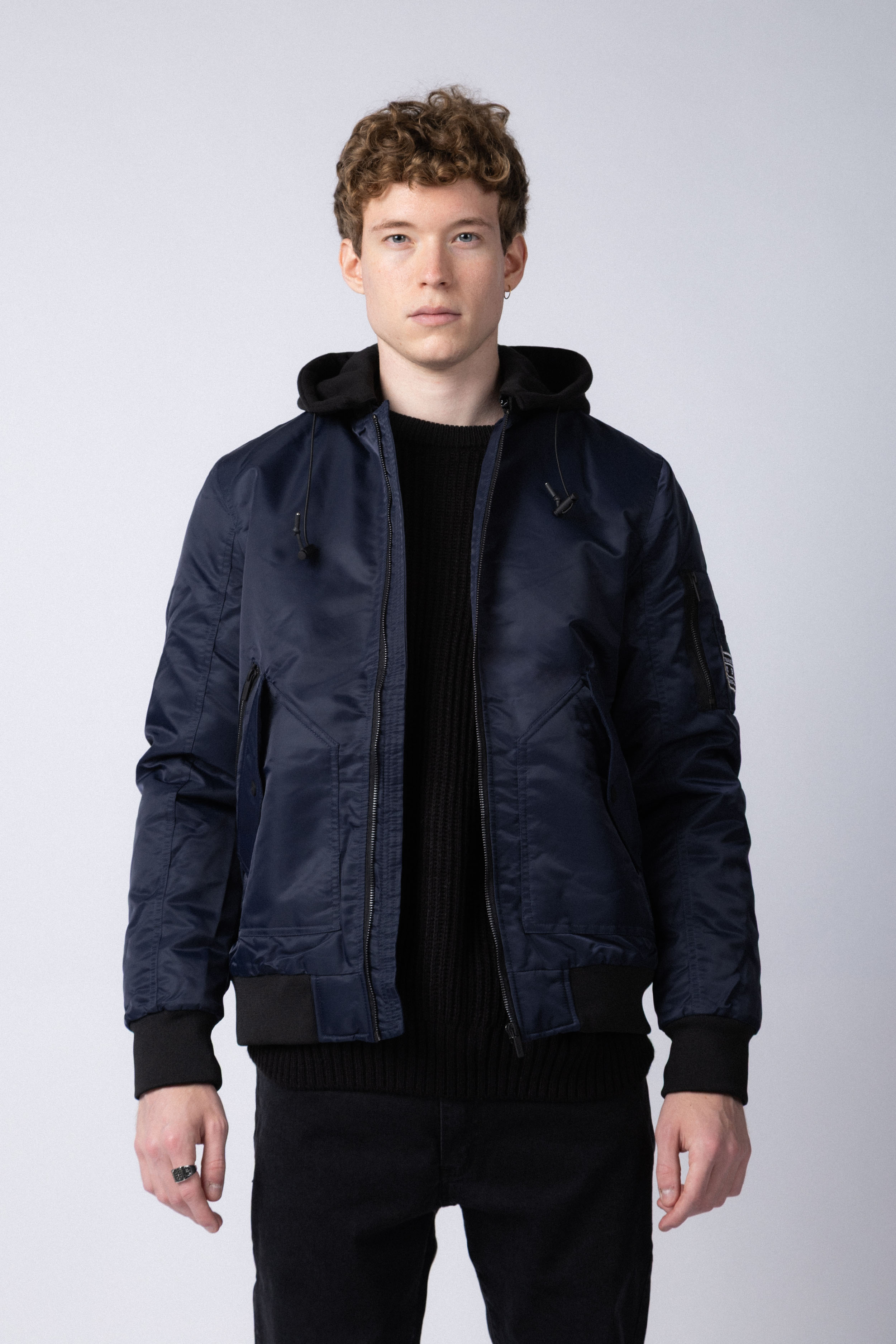 Campera Bomber Nash Navy