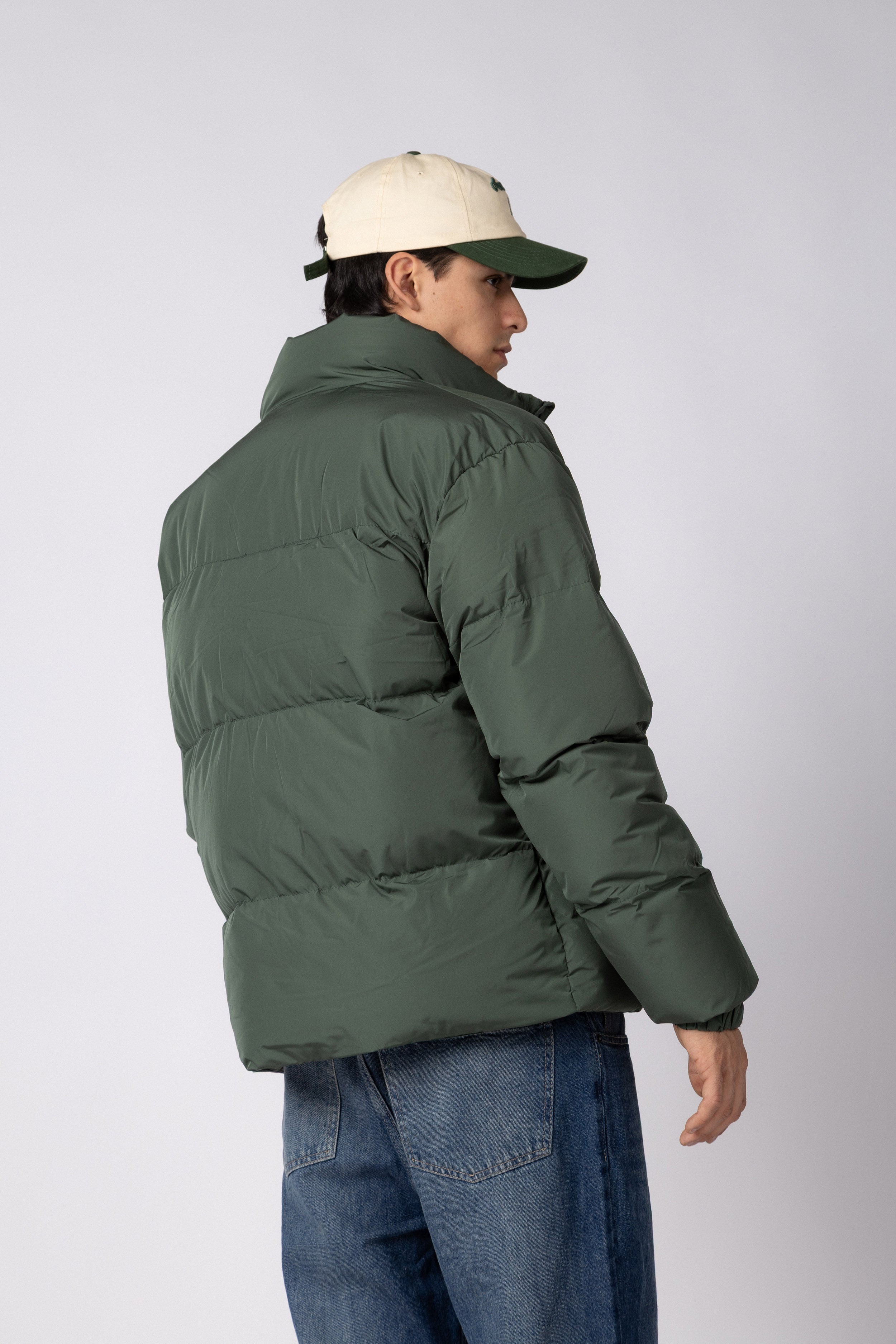 Campera Puffer Cronos Militar