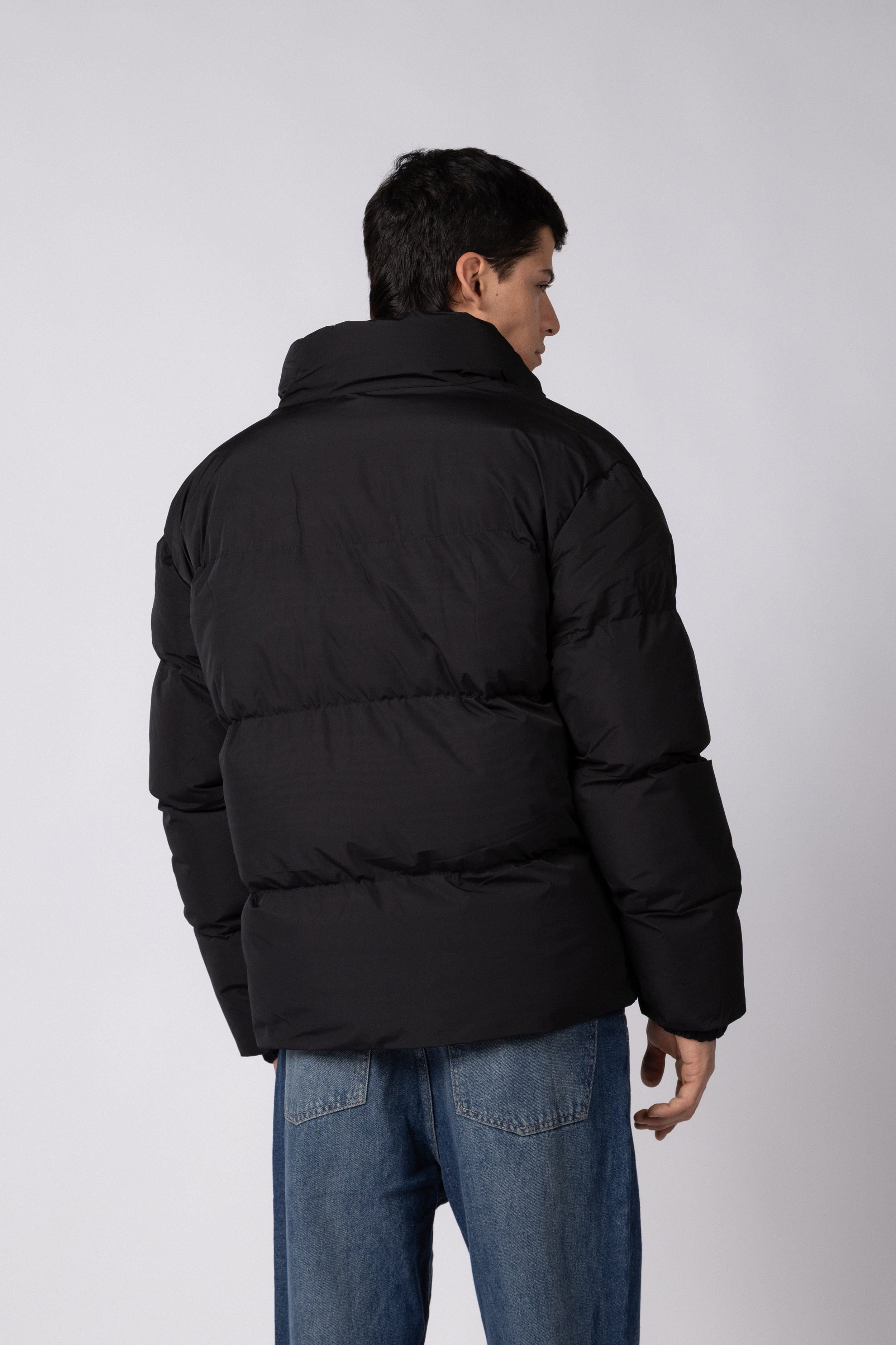 Campera Puffer Cronos Negra