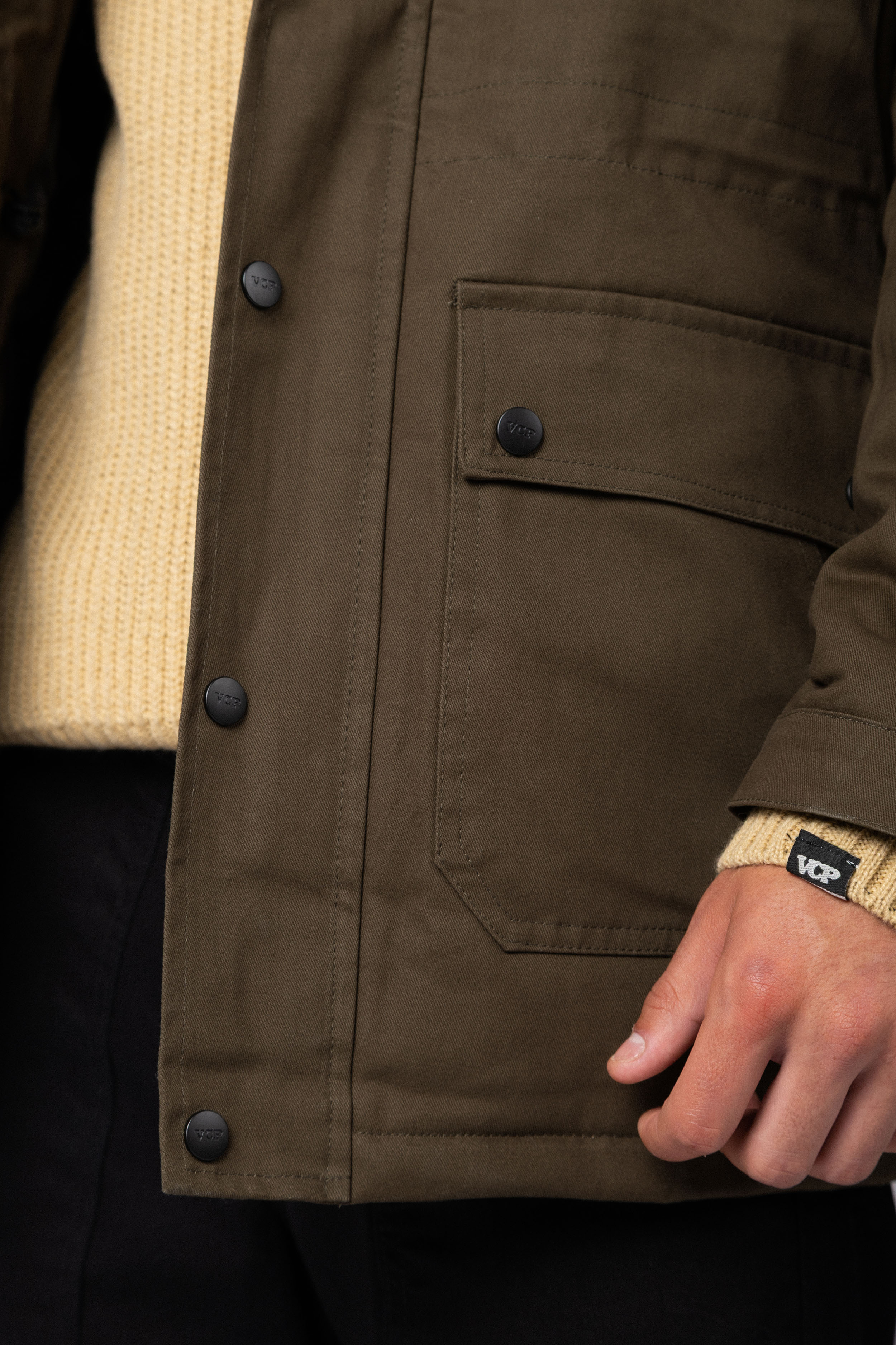 Campera Parka Jannu Militar