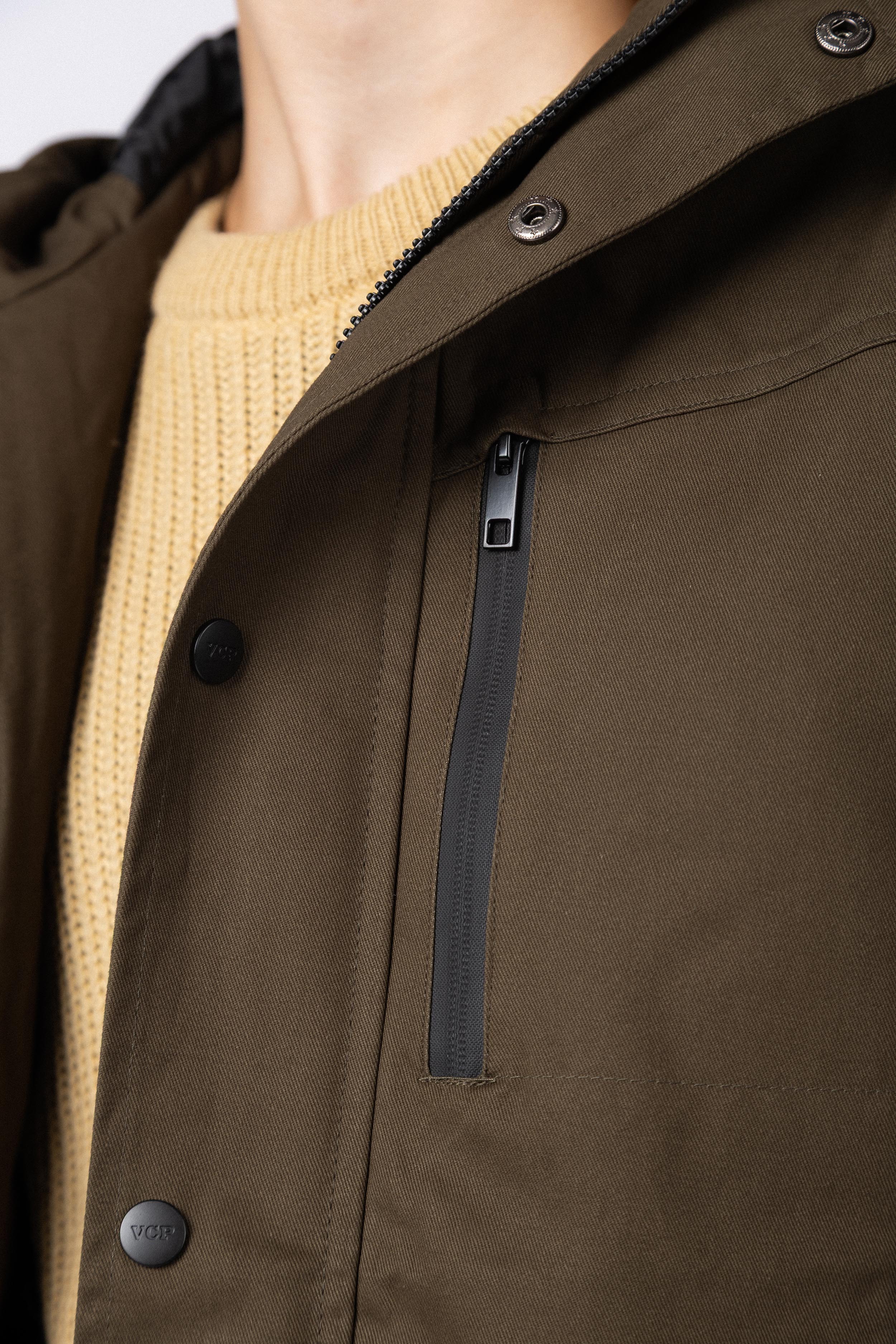 Campera Parka Jannu Militar