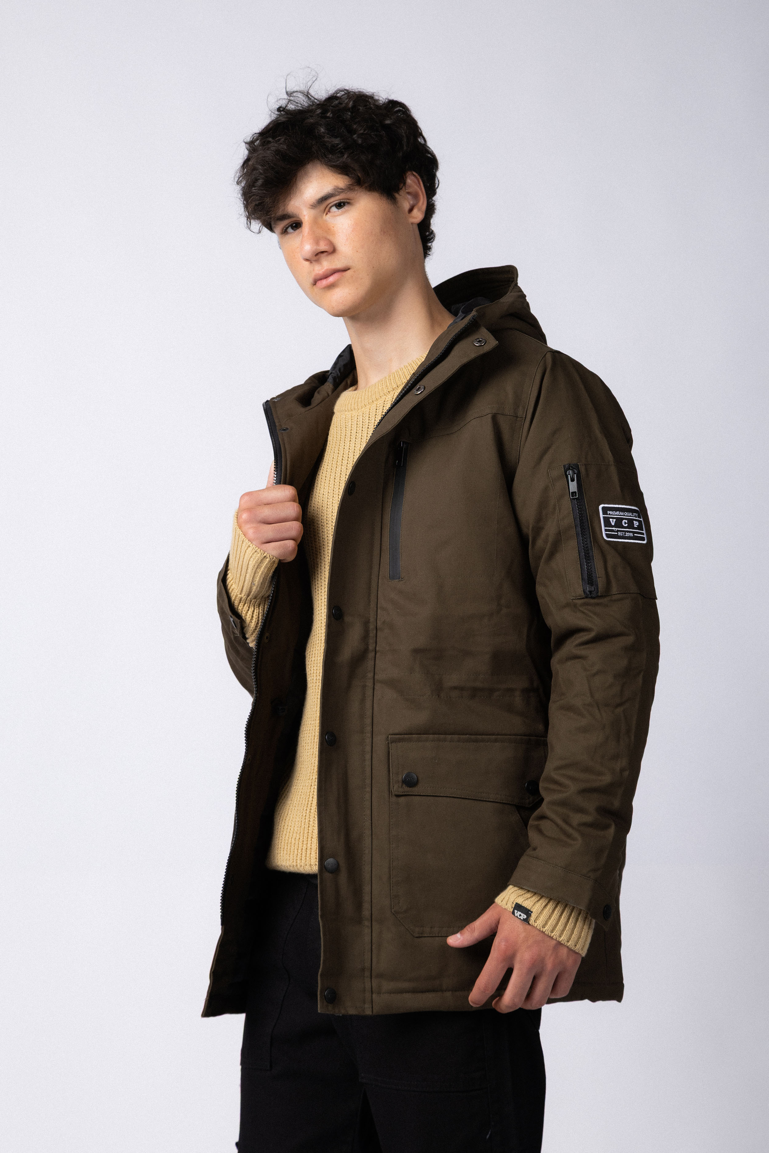 Campera Parka Jannu Militar