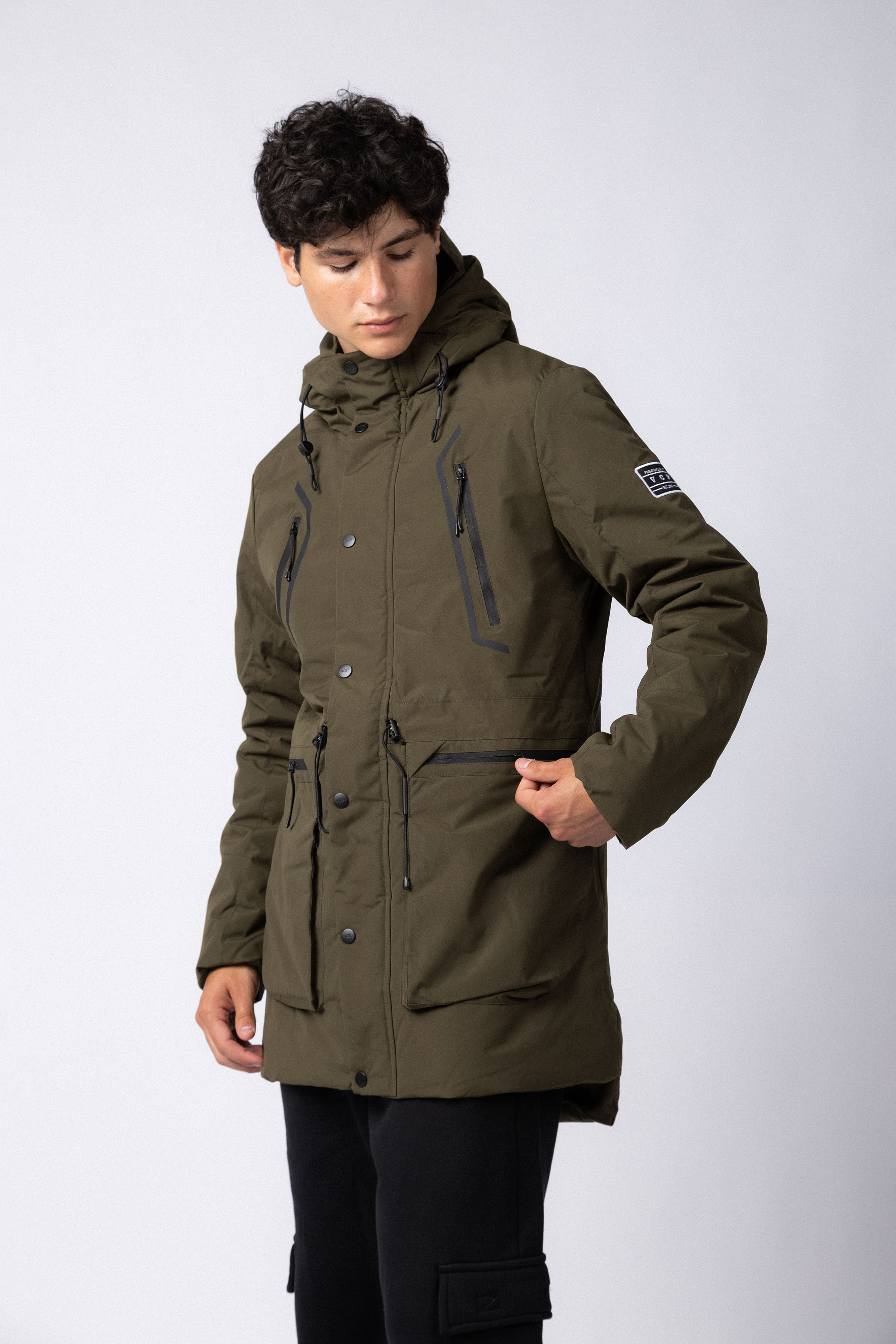 Campera Parka Kabru Militar