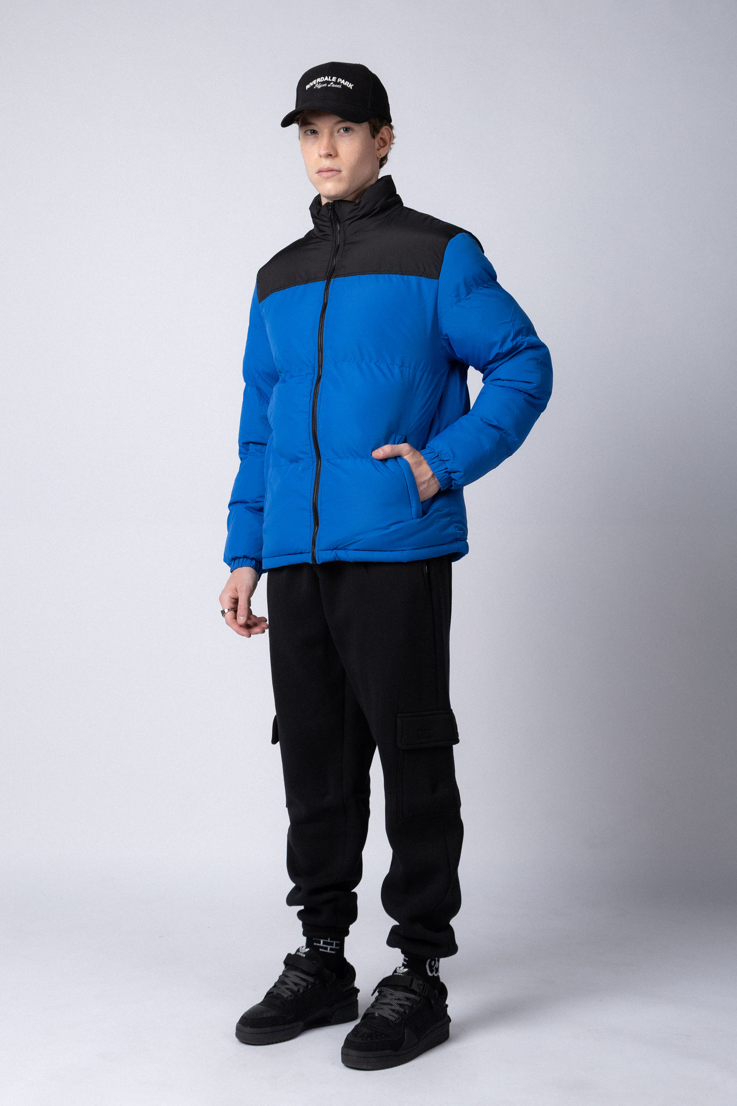 Campera Puffer Gerry Azul