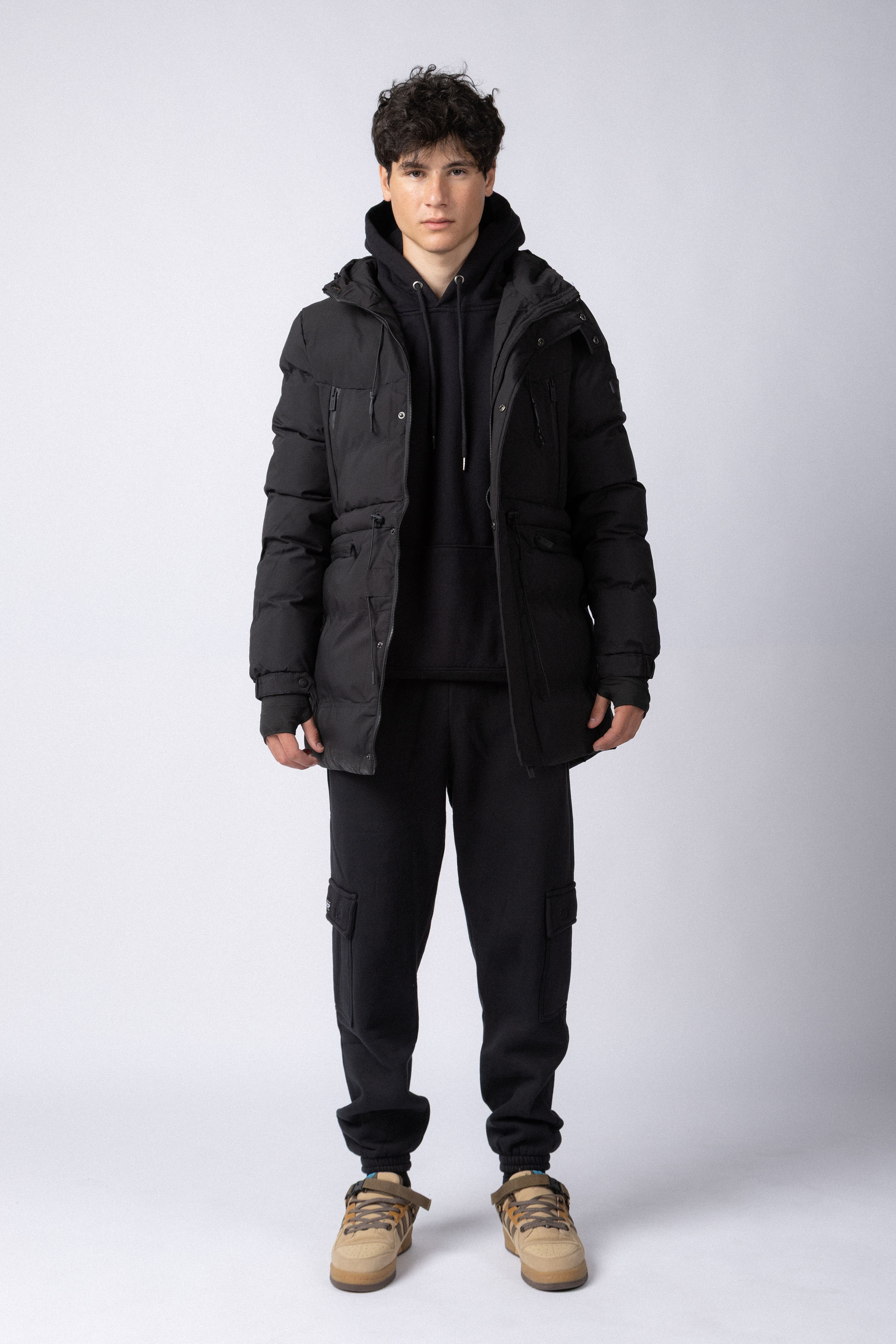 Campera Puffer Palmer Black
