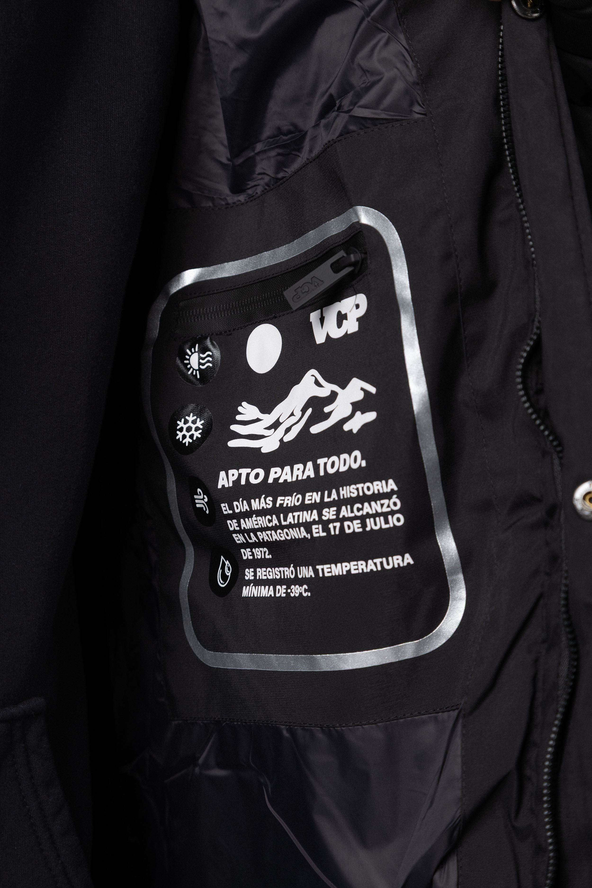 Campera Puffer Palmer Black