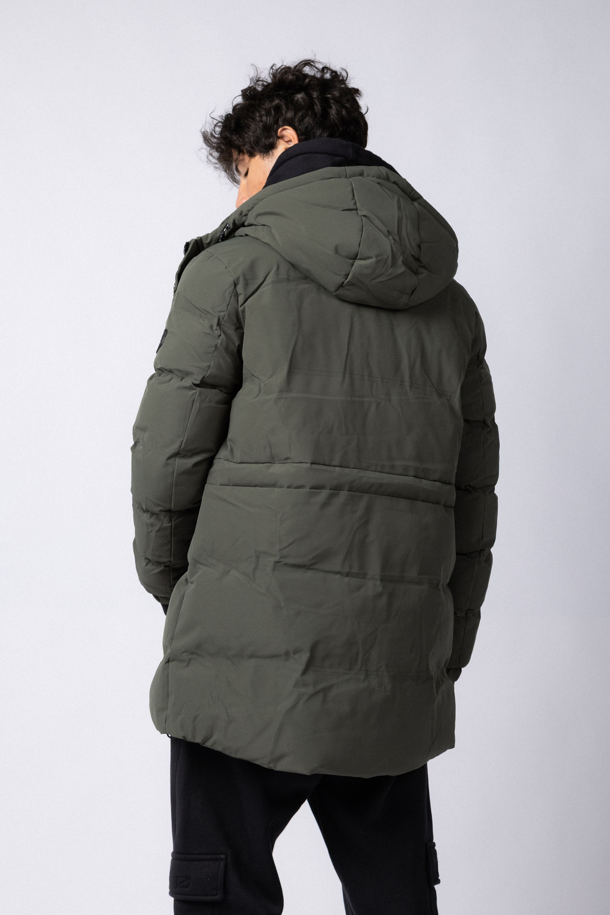 Campera Puffer Palmer Militar