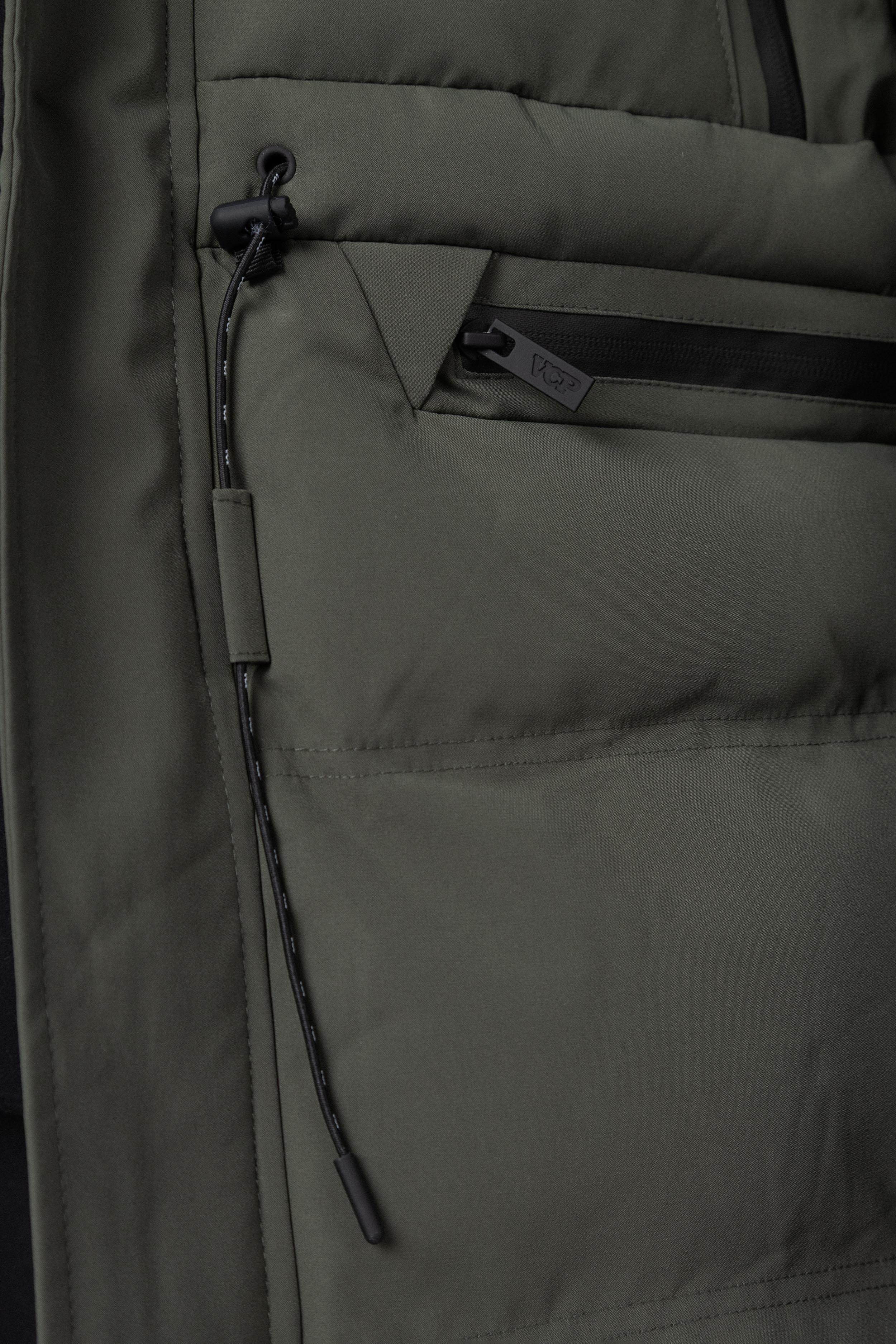 Campera Puffer Palmer Militar