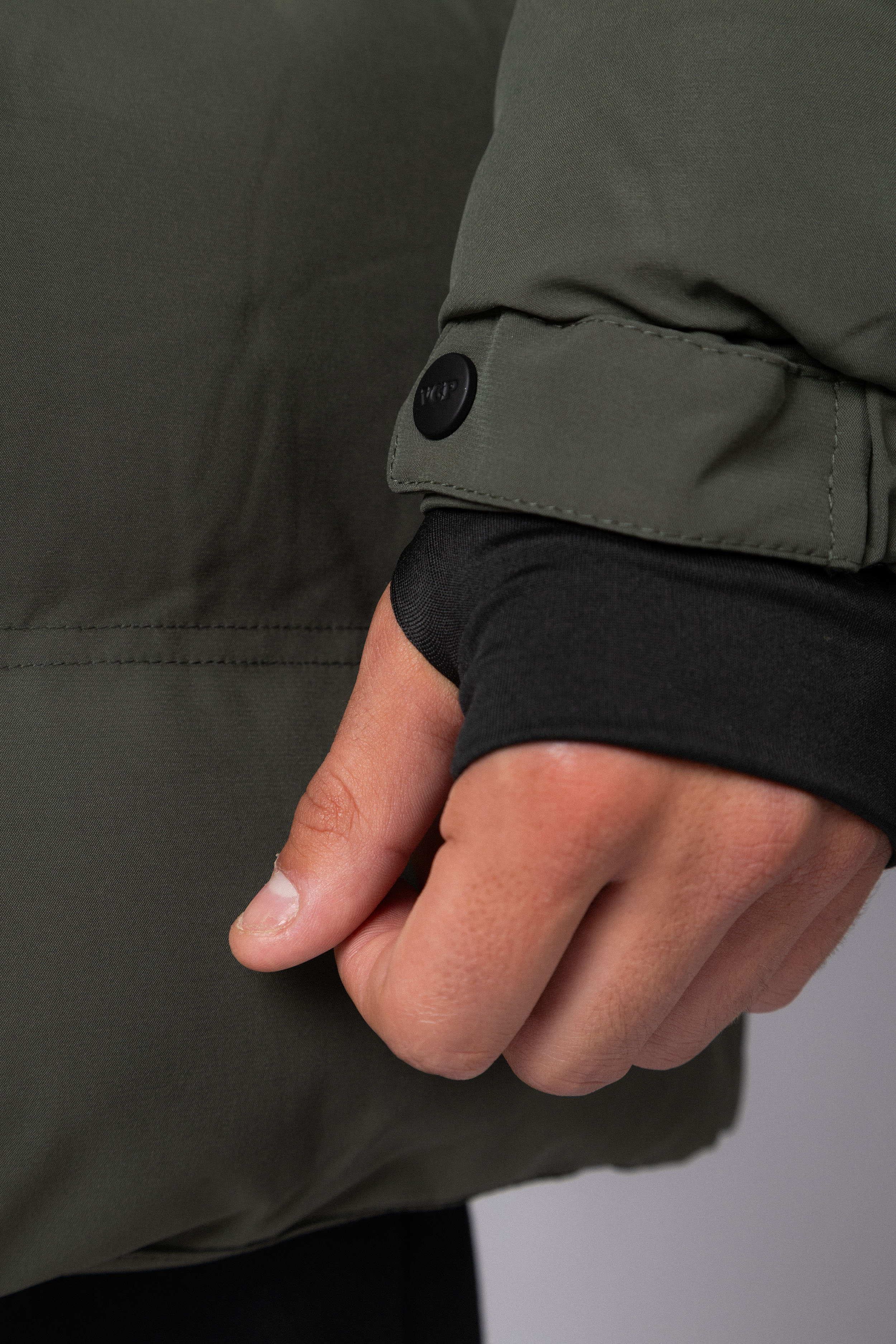 Campera Puffer Palmer Militar