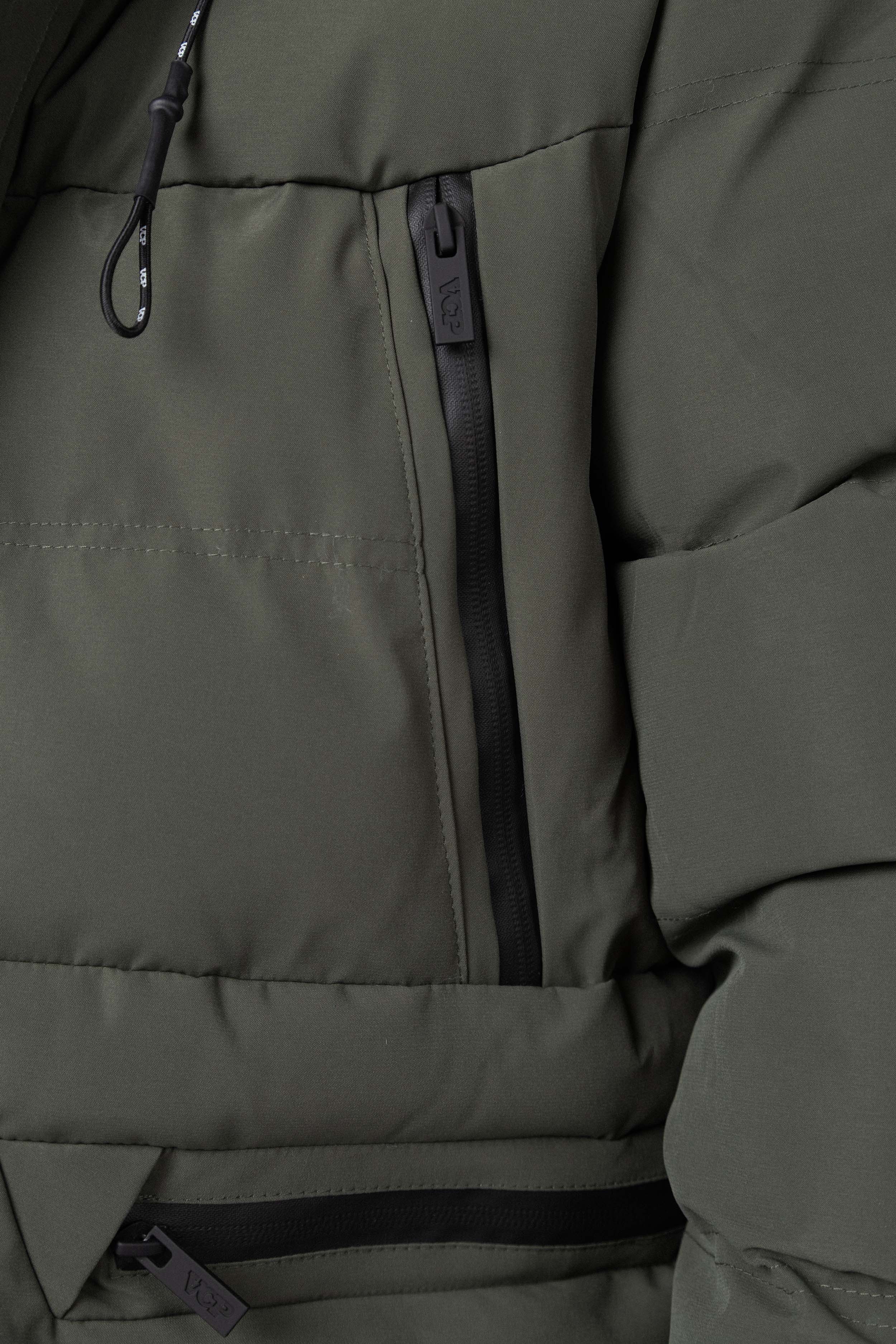 Campera Puffer Palmer Militar