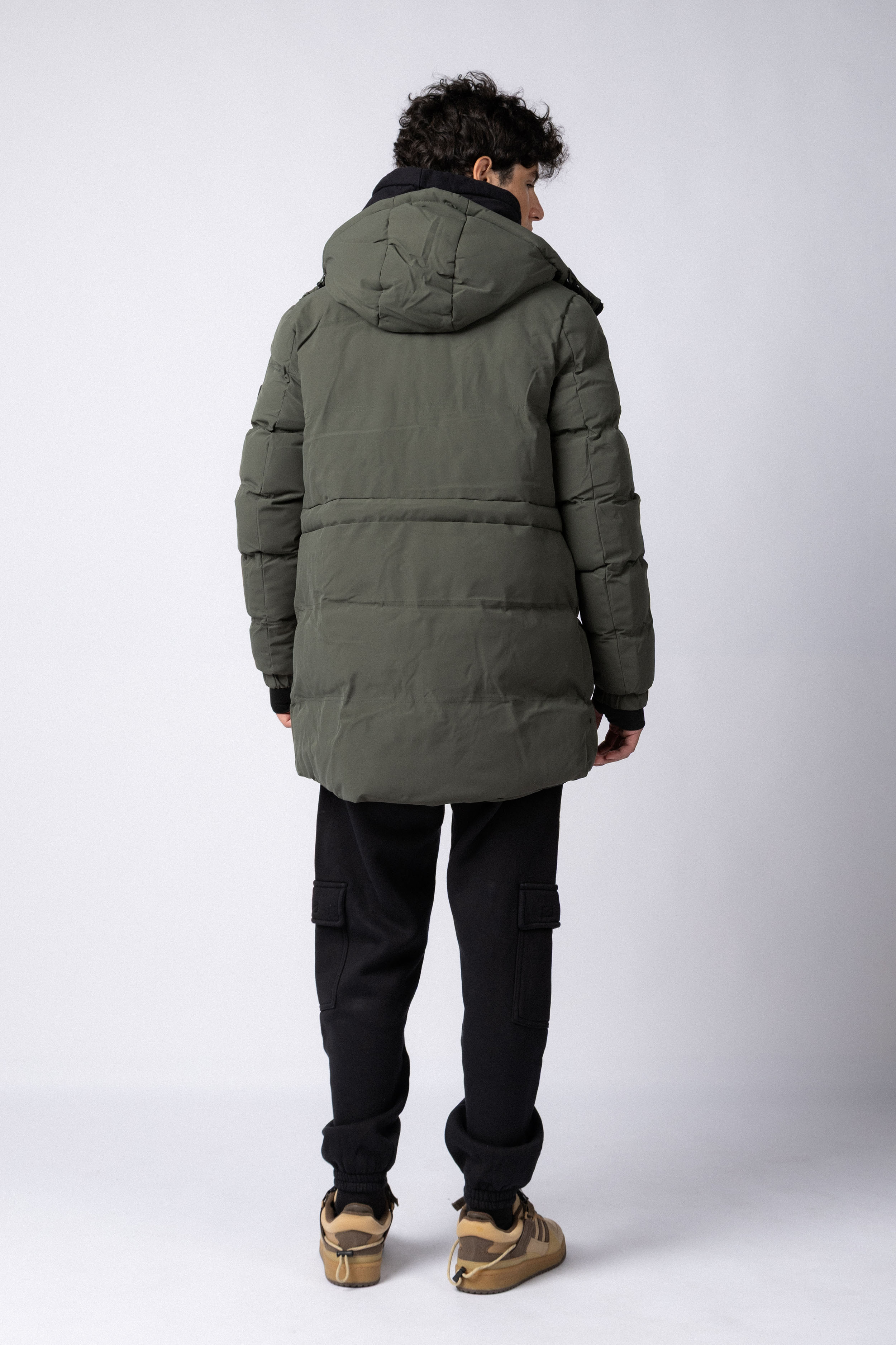 Campera Puffer Palmer Militar