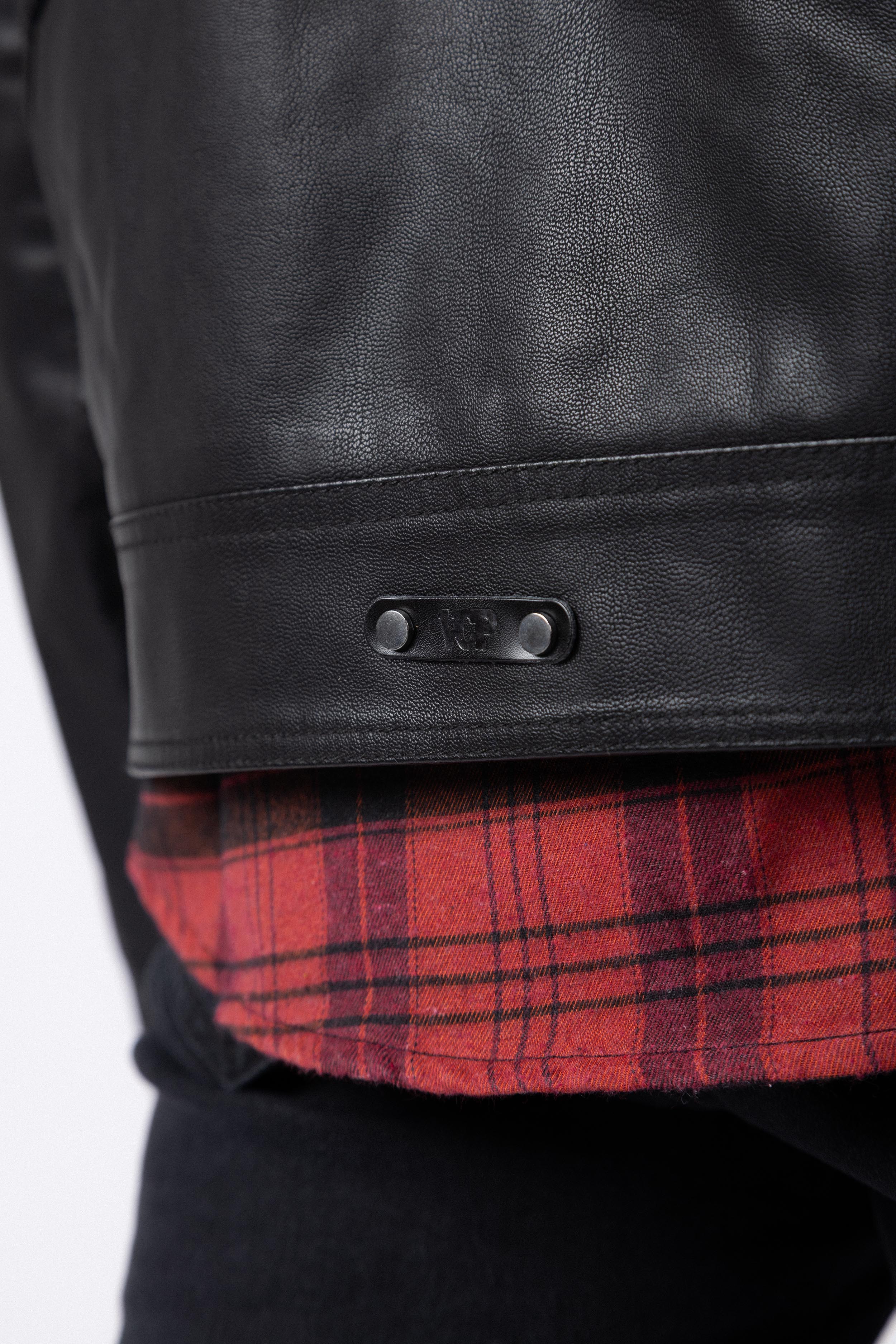 Campera PU Arnold Black