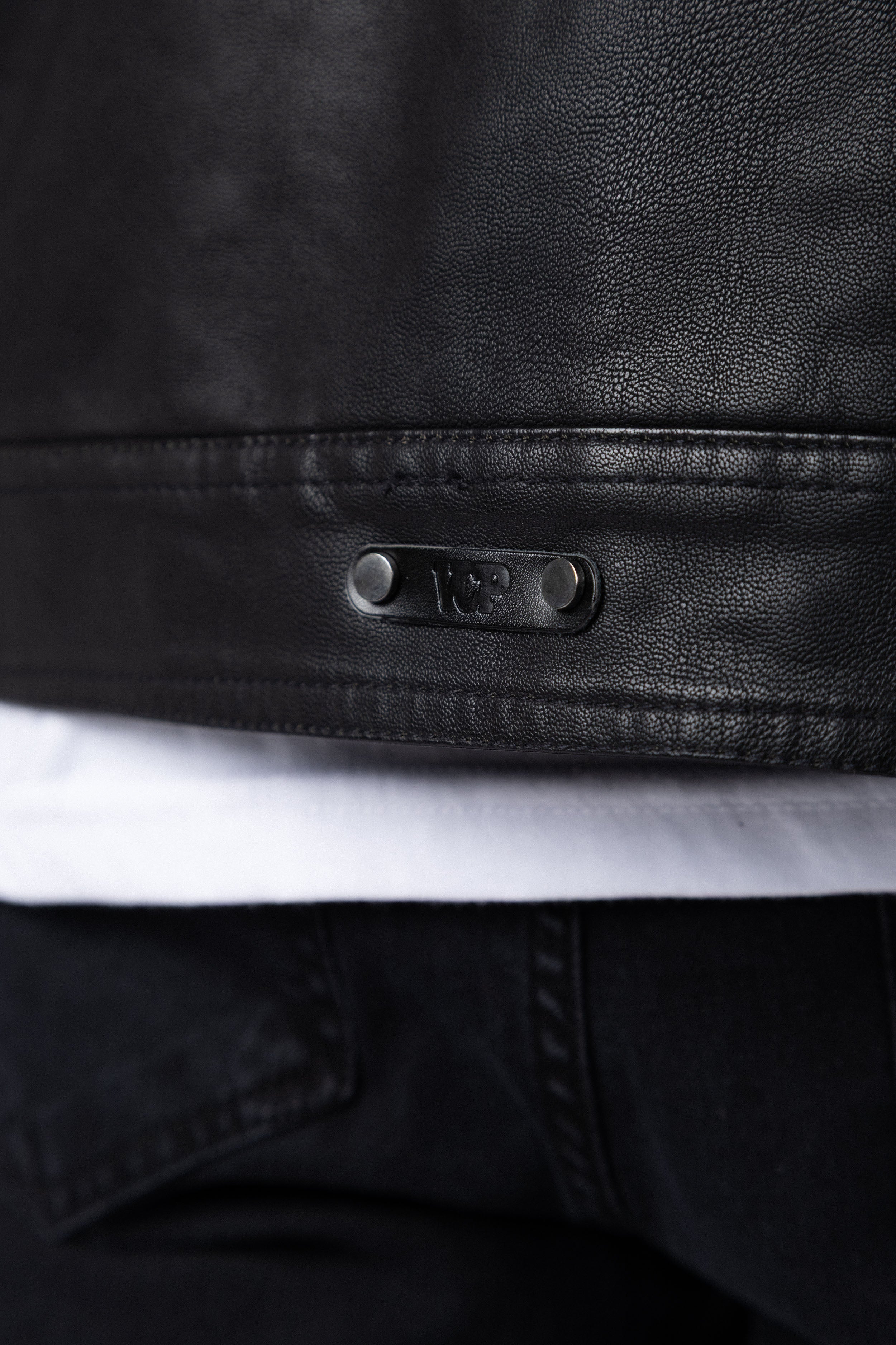 Campera PU Stan Black