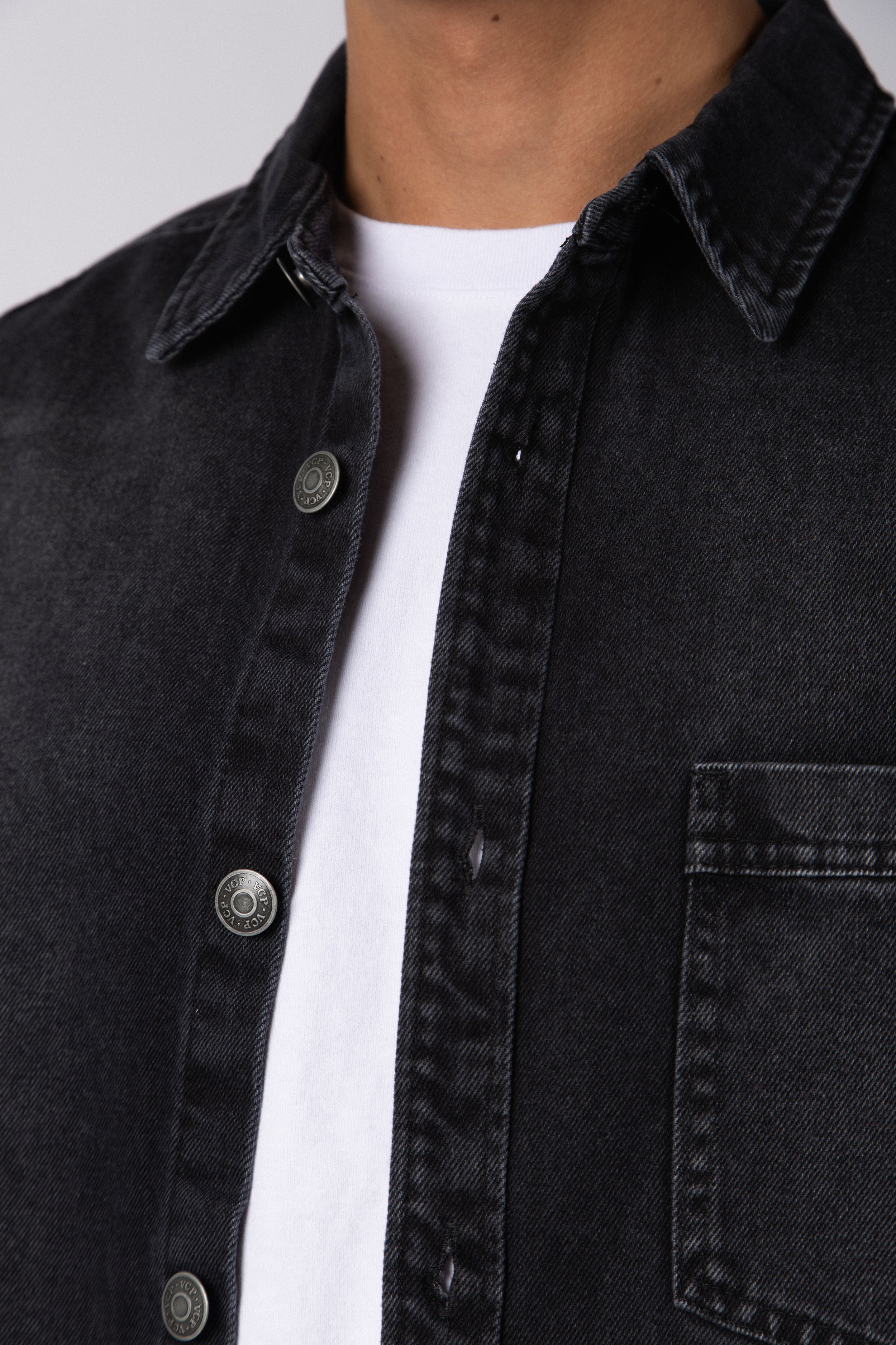 Chaqueta Jean Spruce Negra