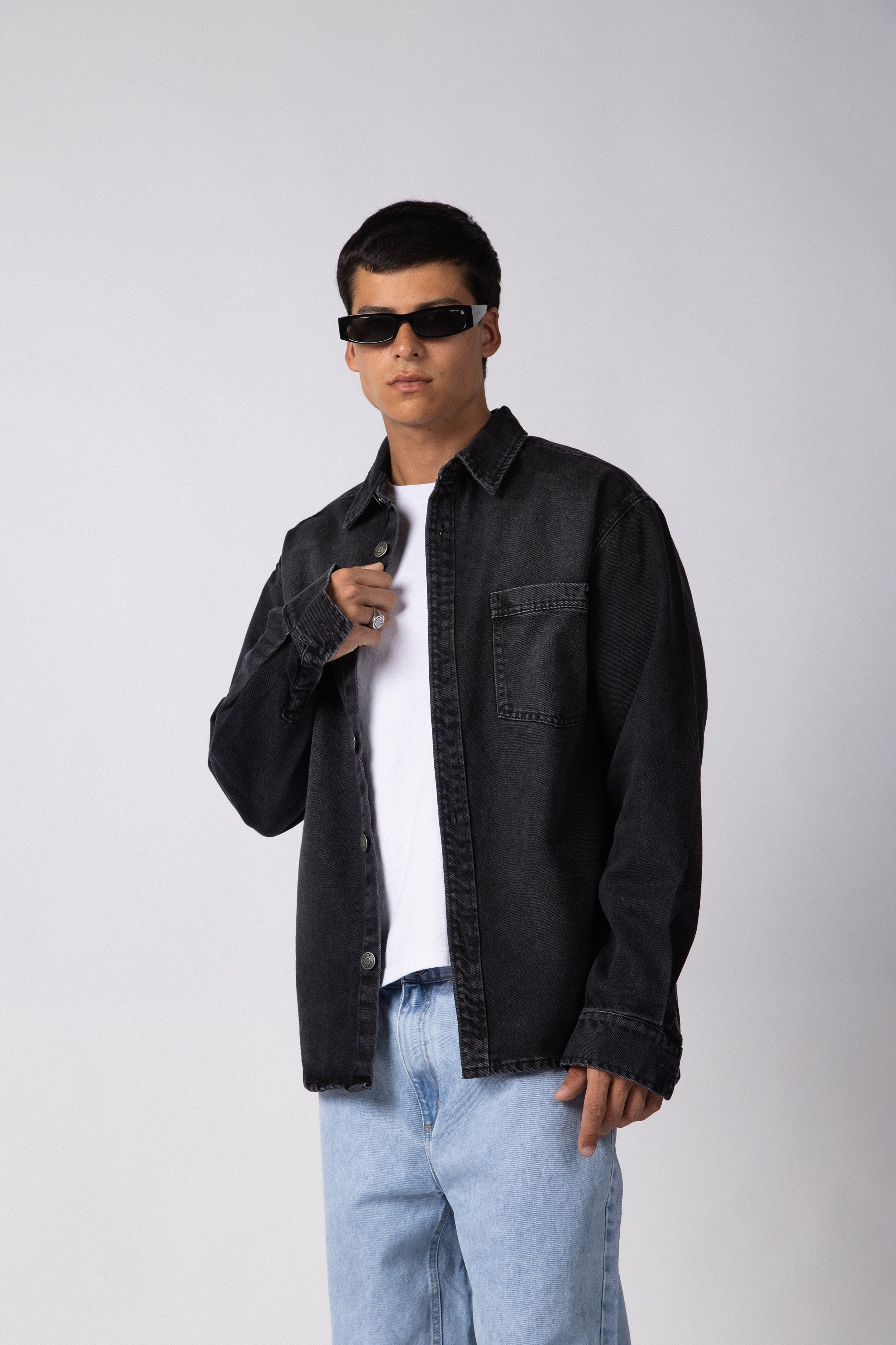 Chaqueta Jean Spruce Negra