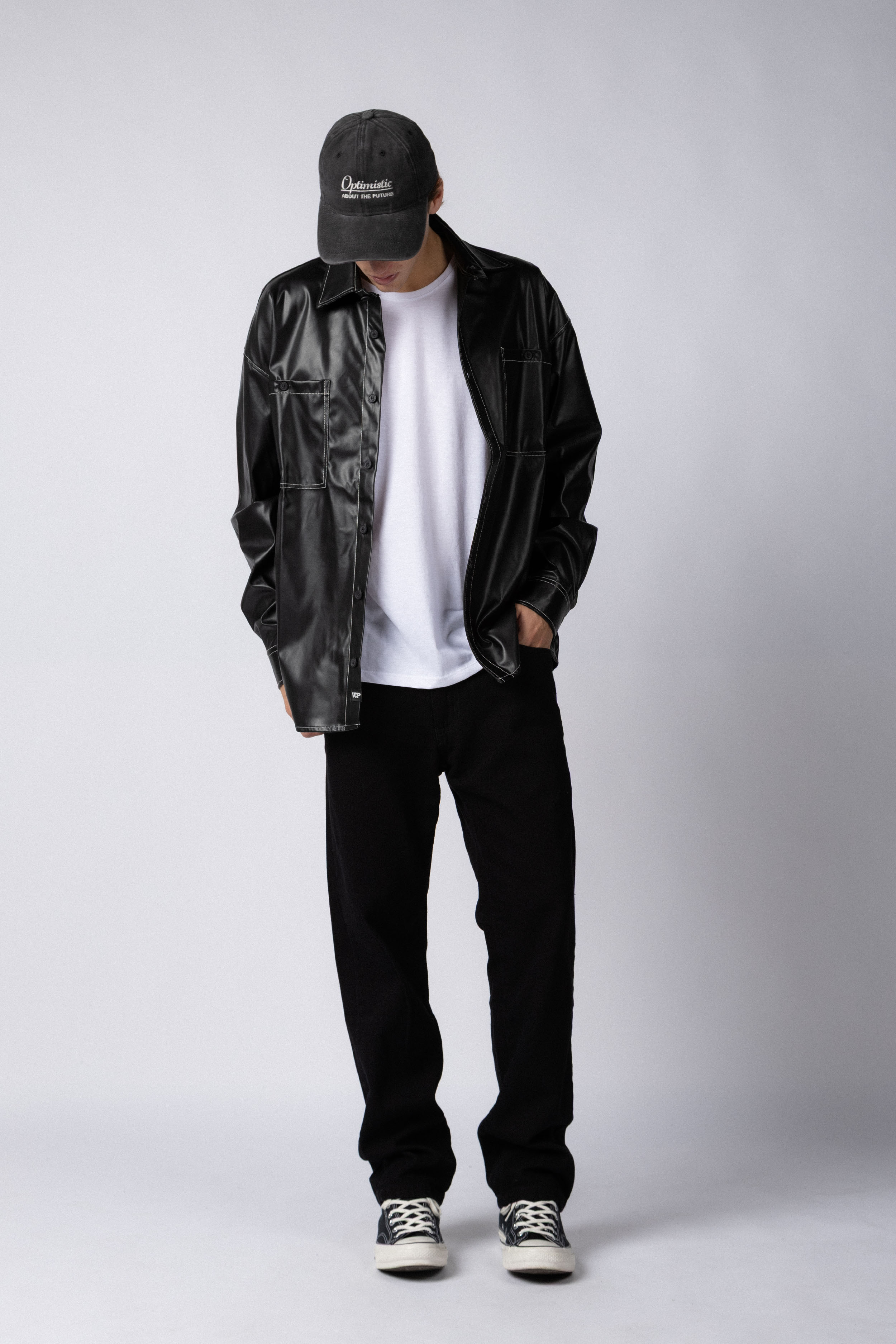 Chaqueta Over Garrison Negra