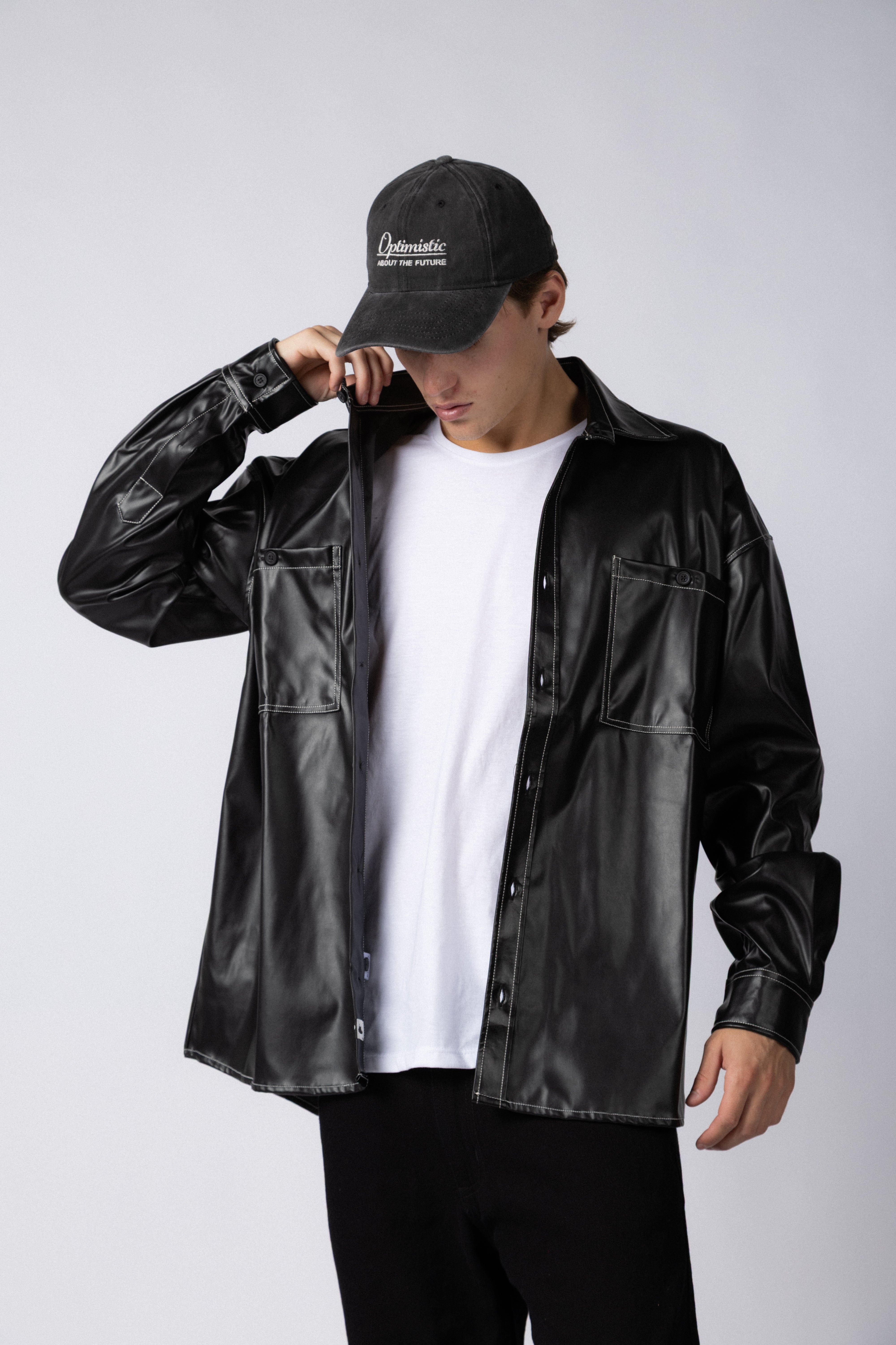 Chaqueta Over Garrison Negra